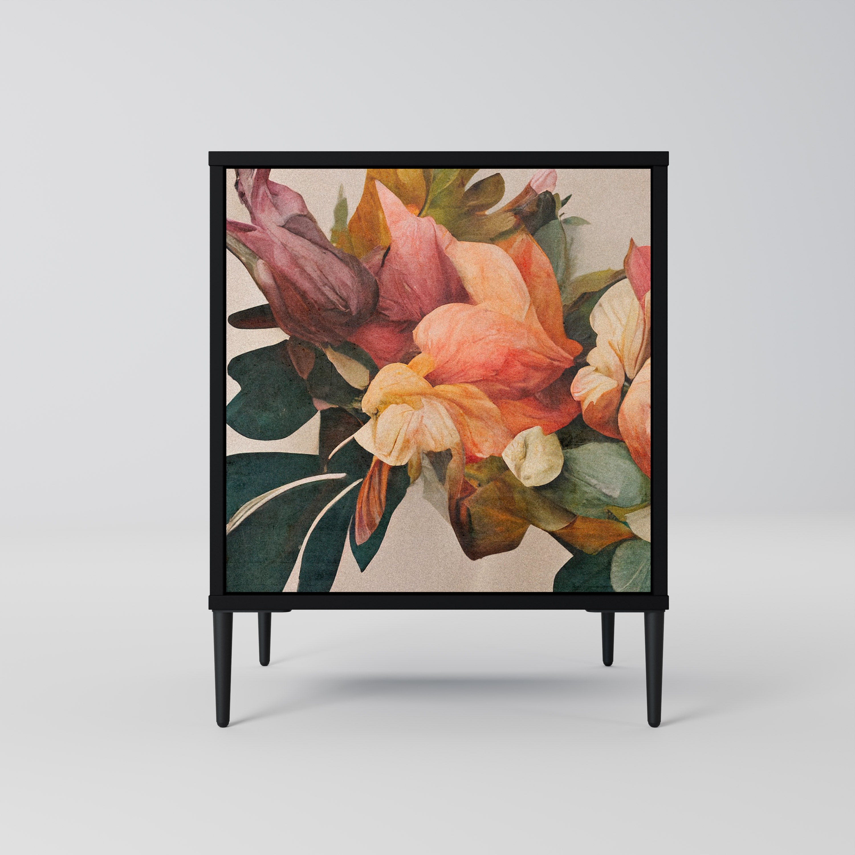 STYLISH BEAUTY Komoda 1-drzwiowa korpus Czarny