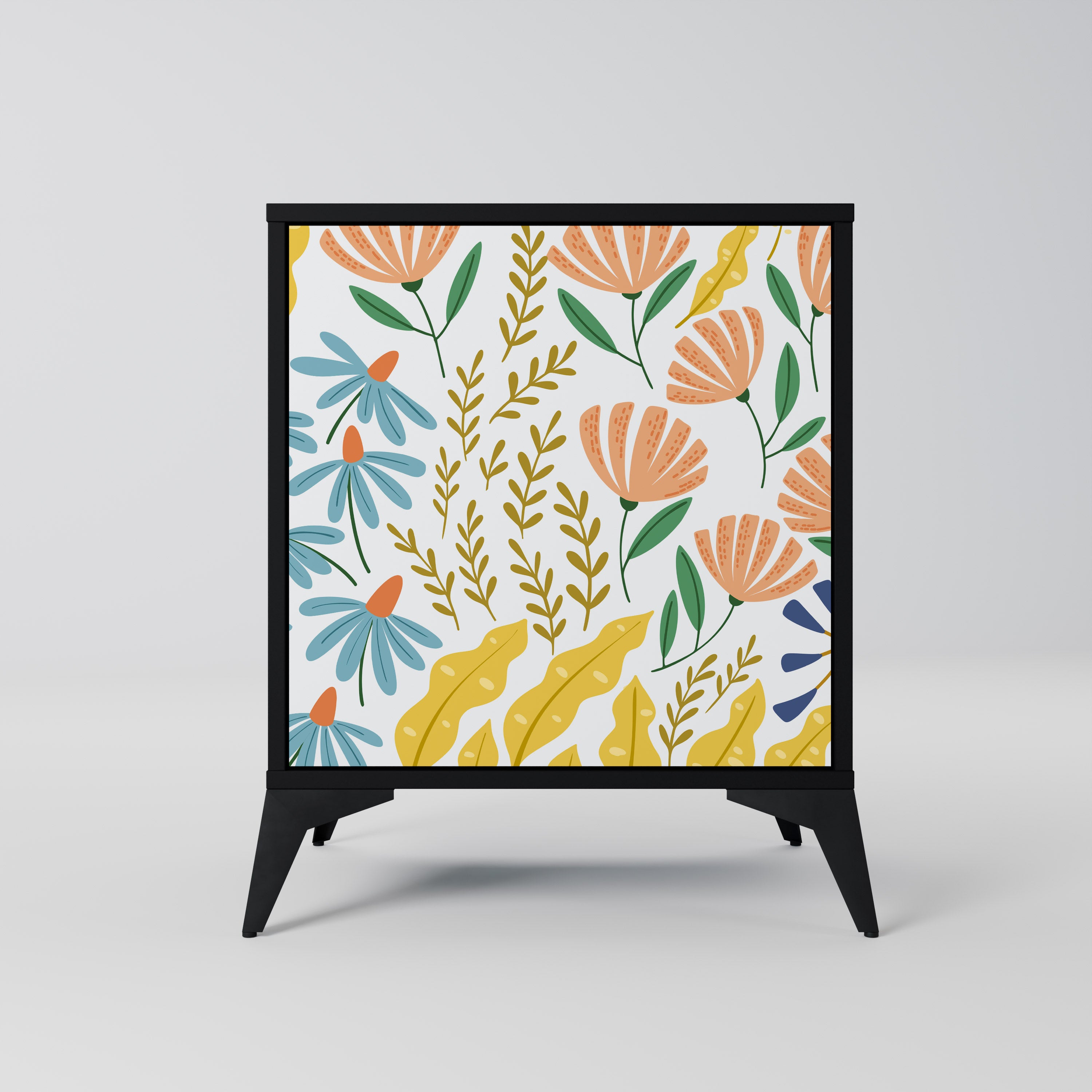 HELLO SPRING Komoda 1-drzwiowa korpus Czarny