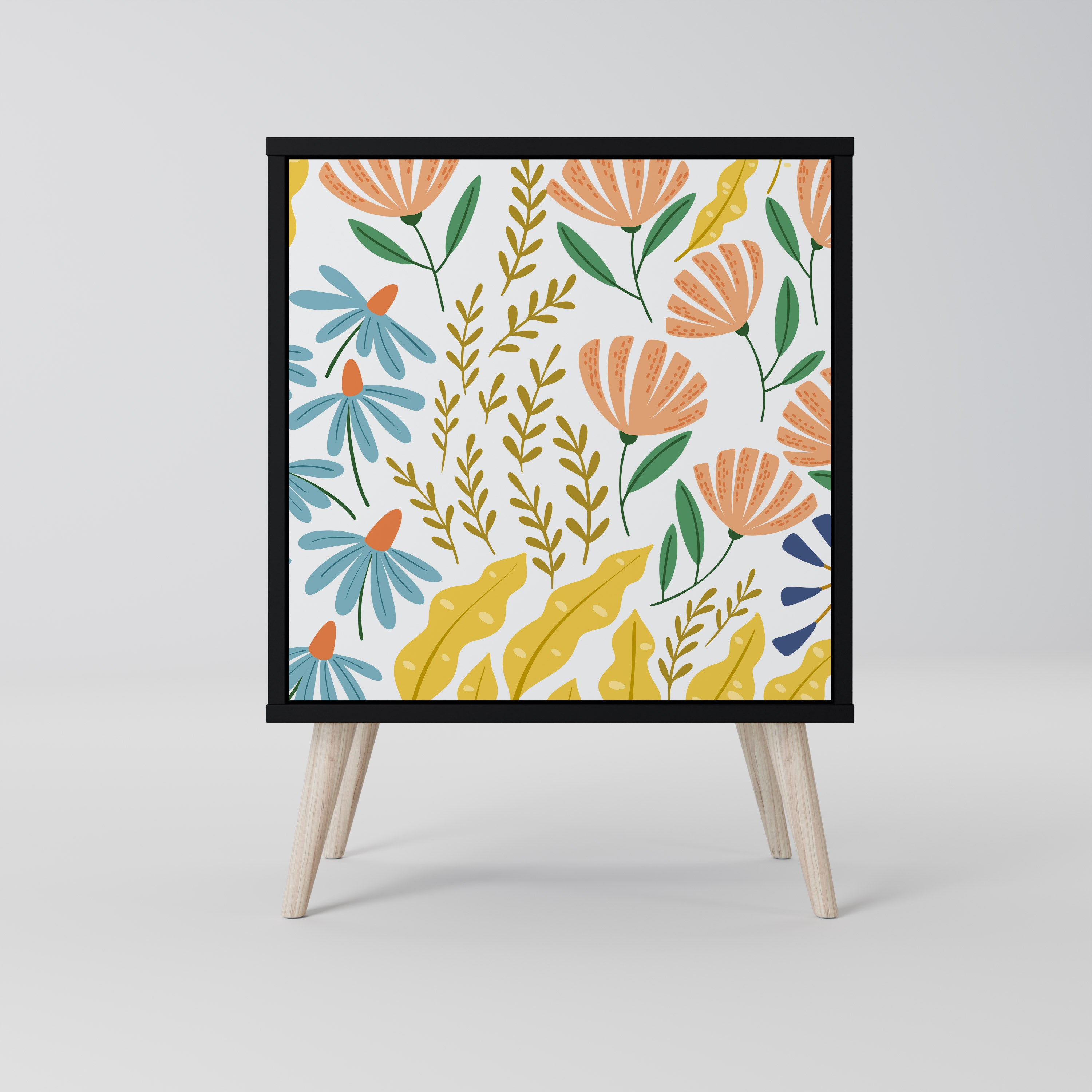 HELLO SPRING Komoda 1-drzwiowa korpus Czarny