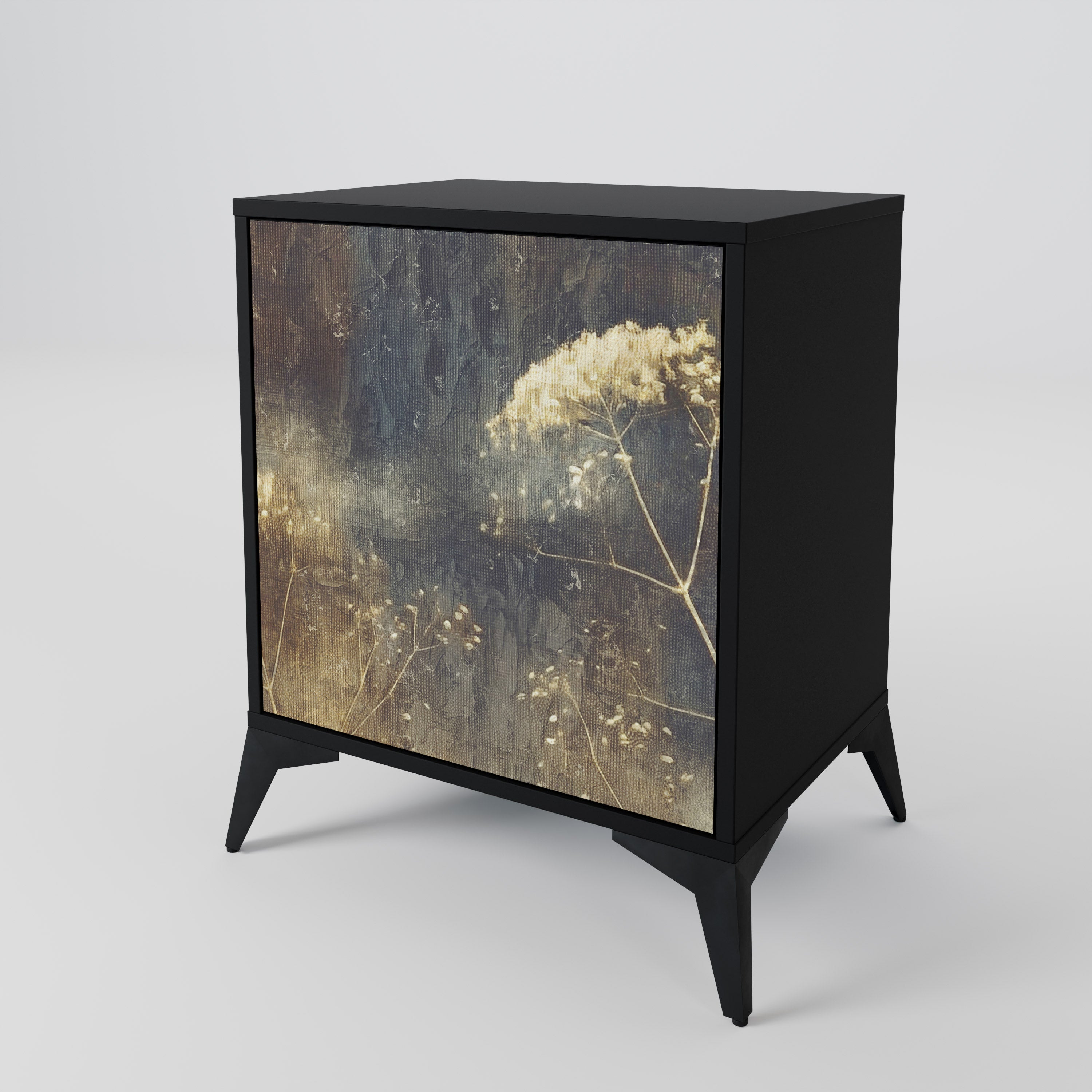 GENTLE POWER Komoda 1-drzwiowa korpus Czarny