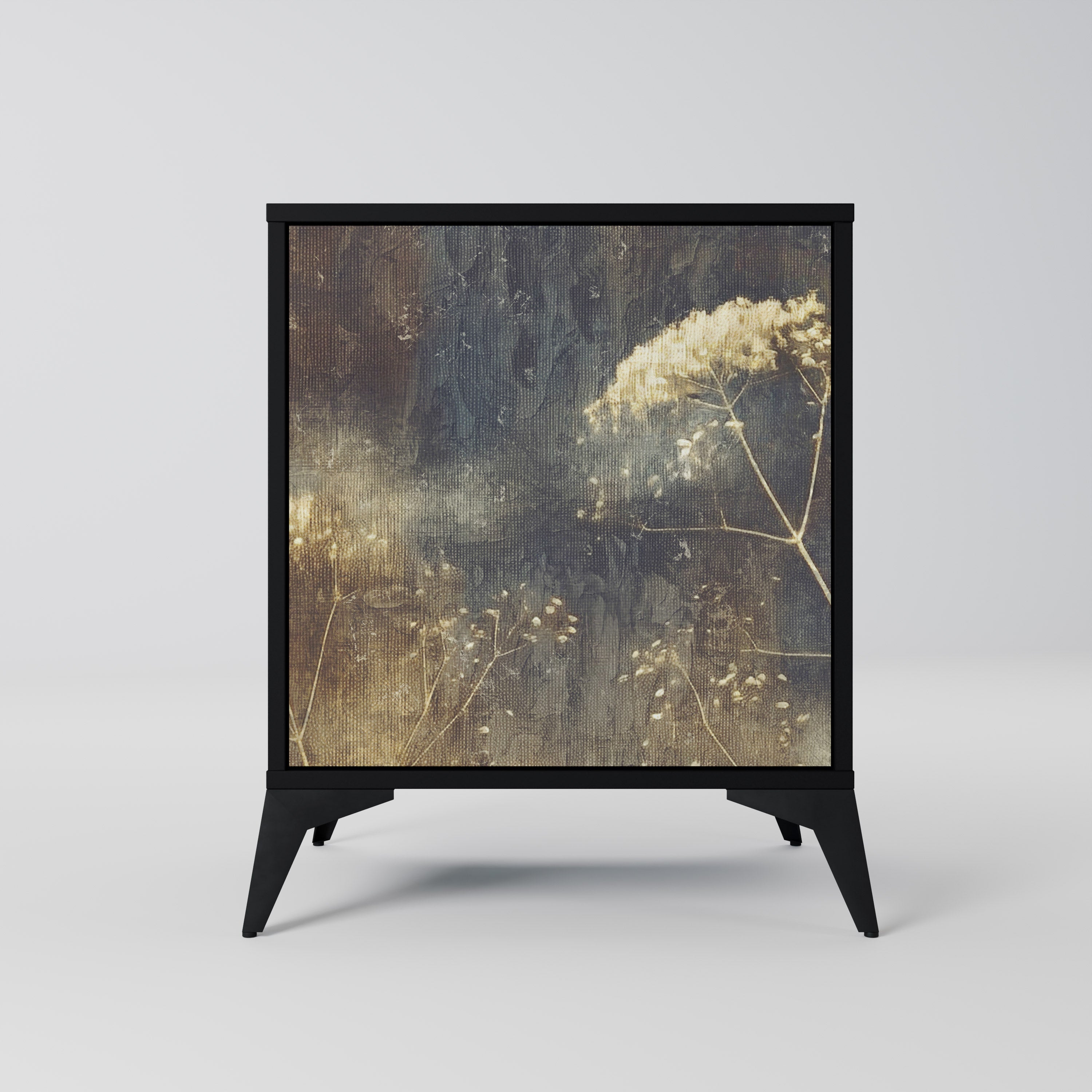 GENTLE POWER Komoda 1-drzwiowa korpus Czarny