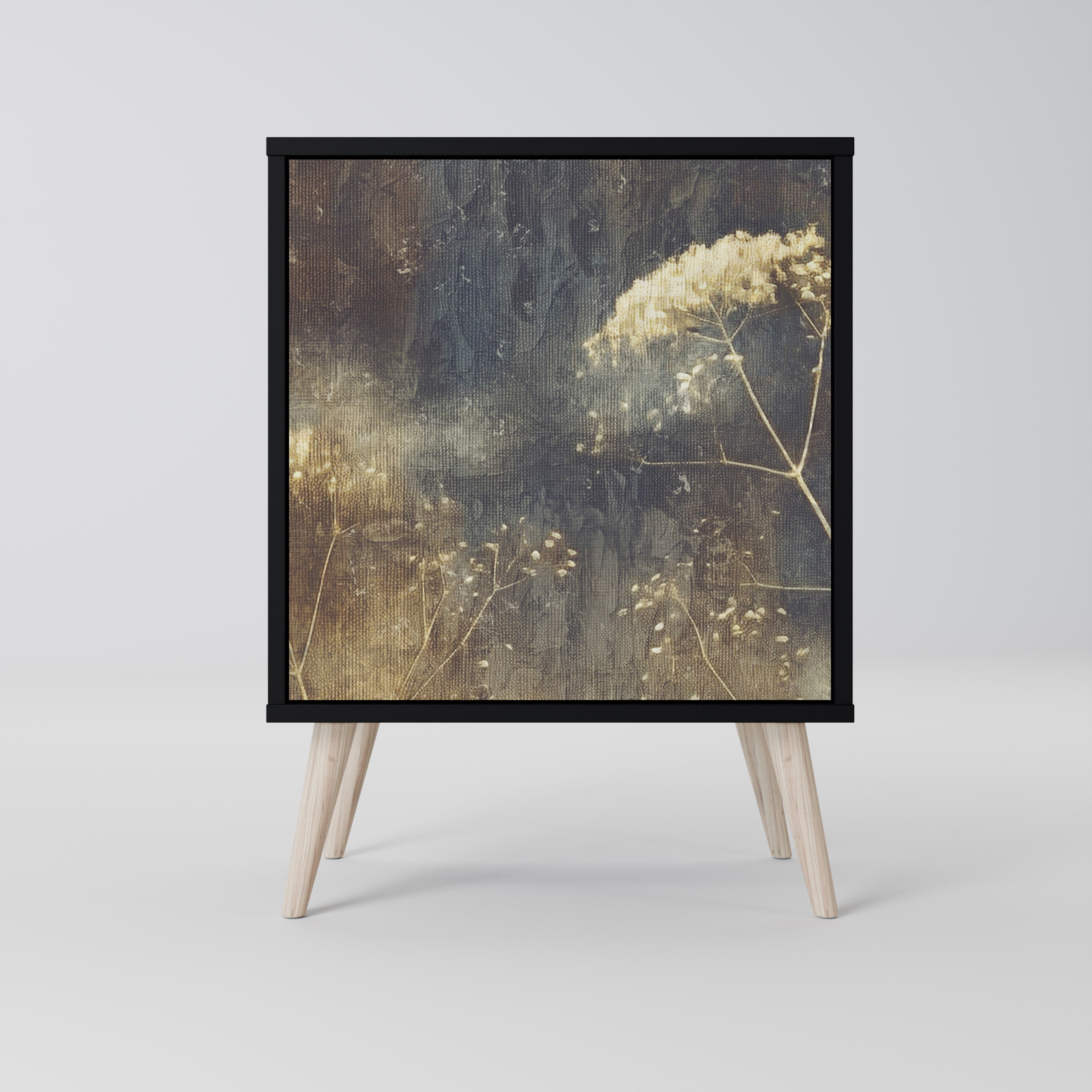 GENTLE POWER Komoda 1-drzwiowa korpus Czarny