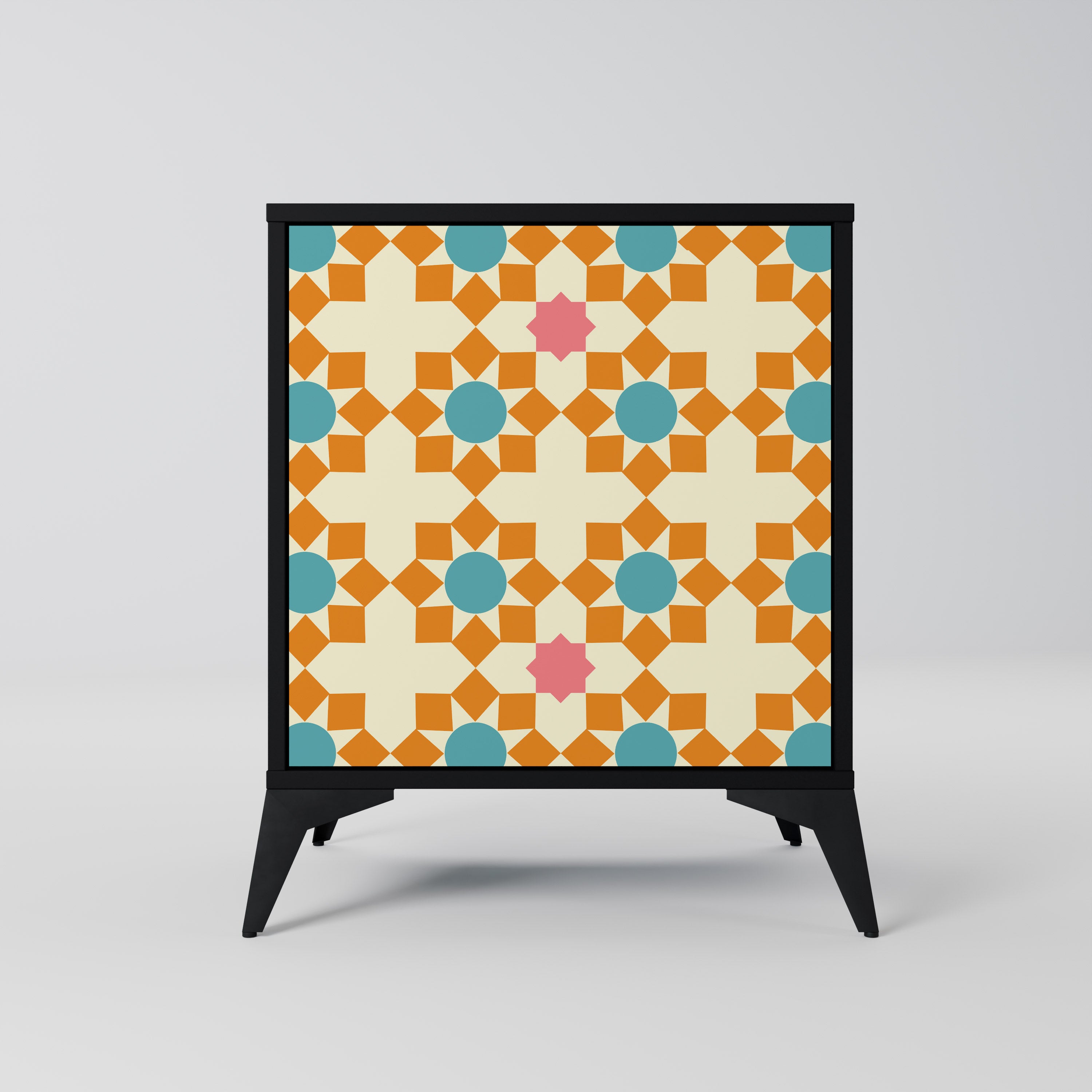 FLORAL DECOR Komoda 1-drzwiowa korpus Czarny