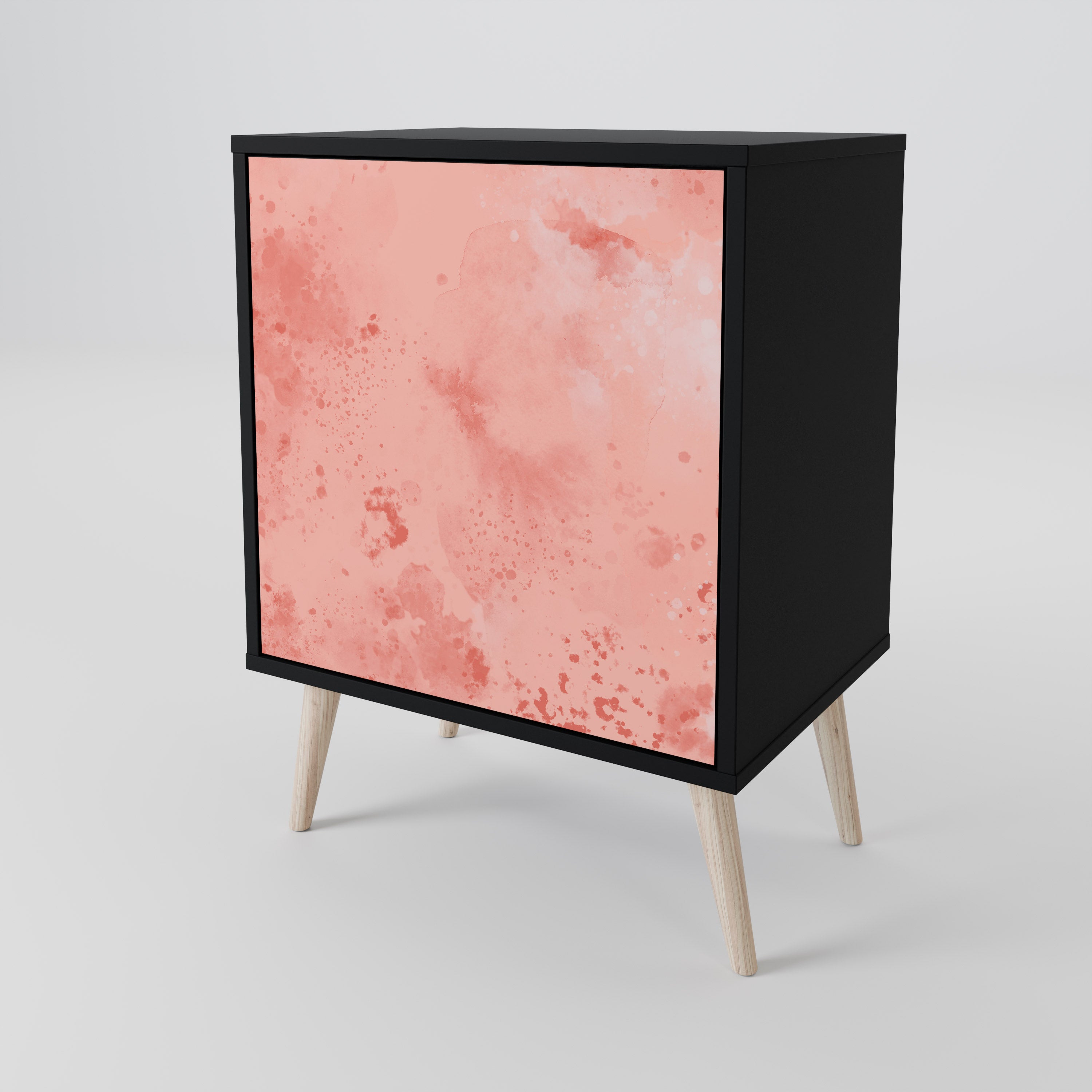 CRANE DANCE Komoda 1-drzwiowa korpus Czarny