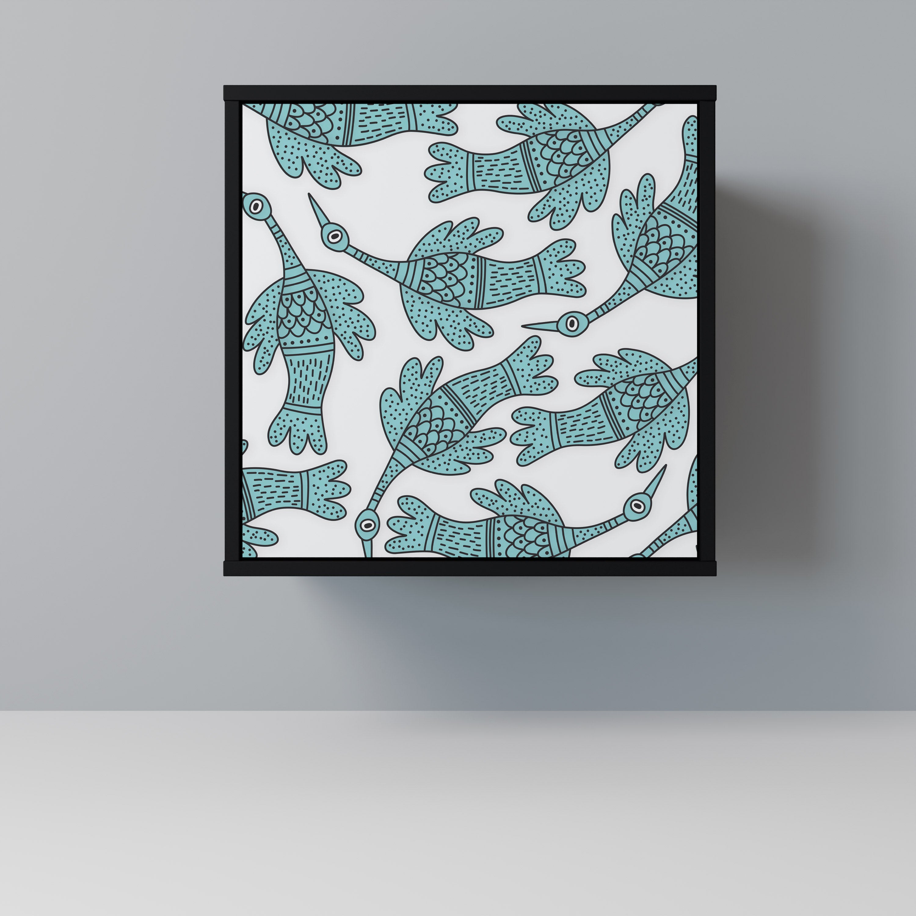 WATERSPOUT SONGIBIRD Komoda 1-drzwiowa korpus Czarny