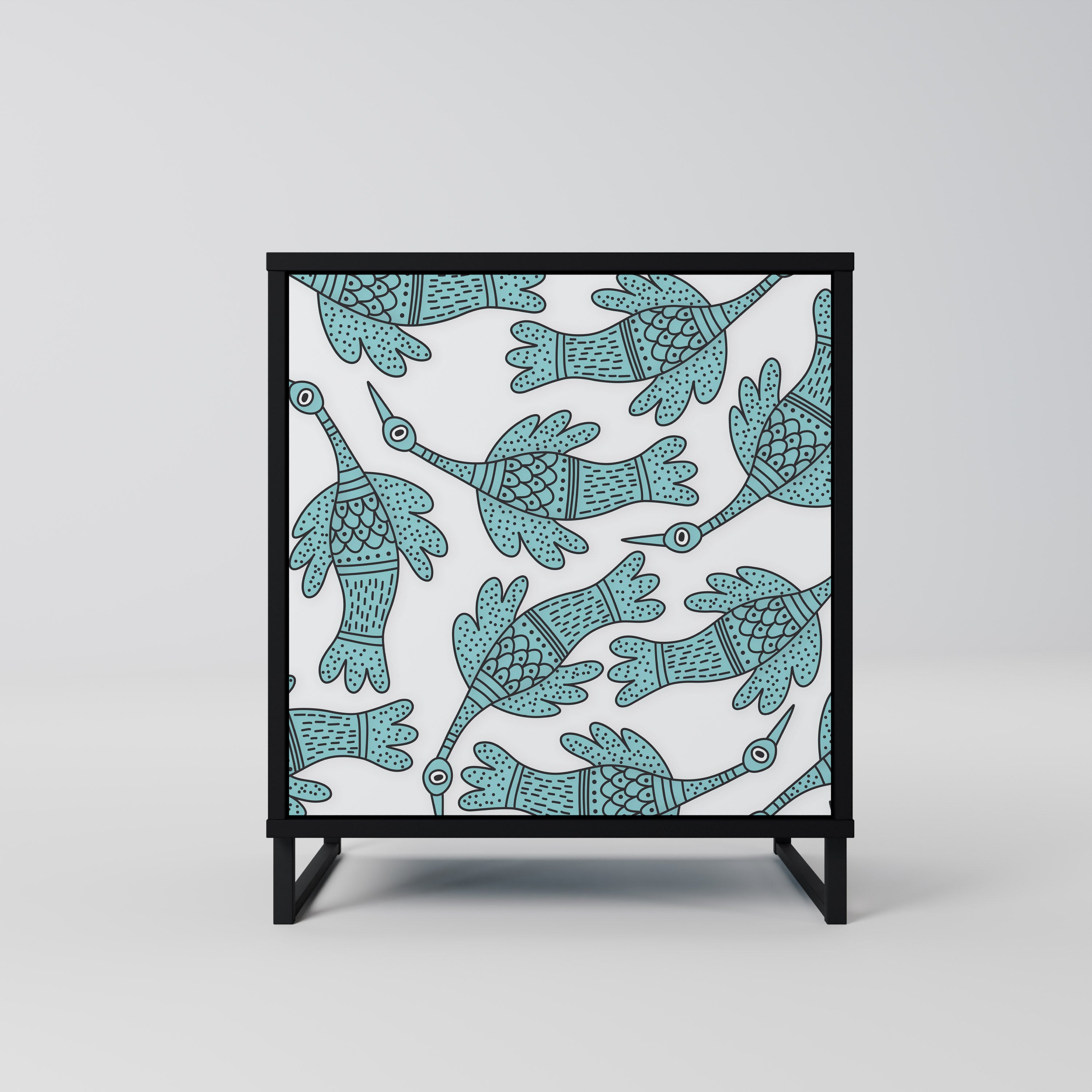 WATERSPOUT SONGIBIRD Komoda 1-drzwiowa korpus Czarny