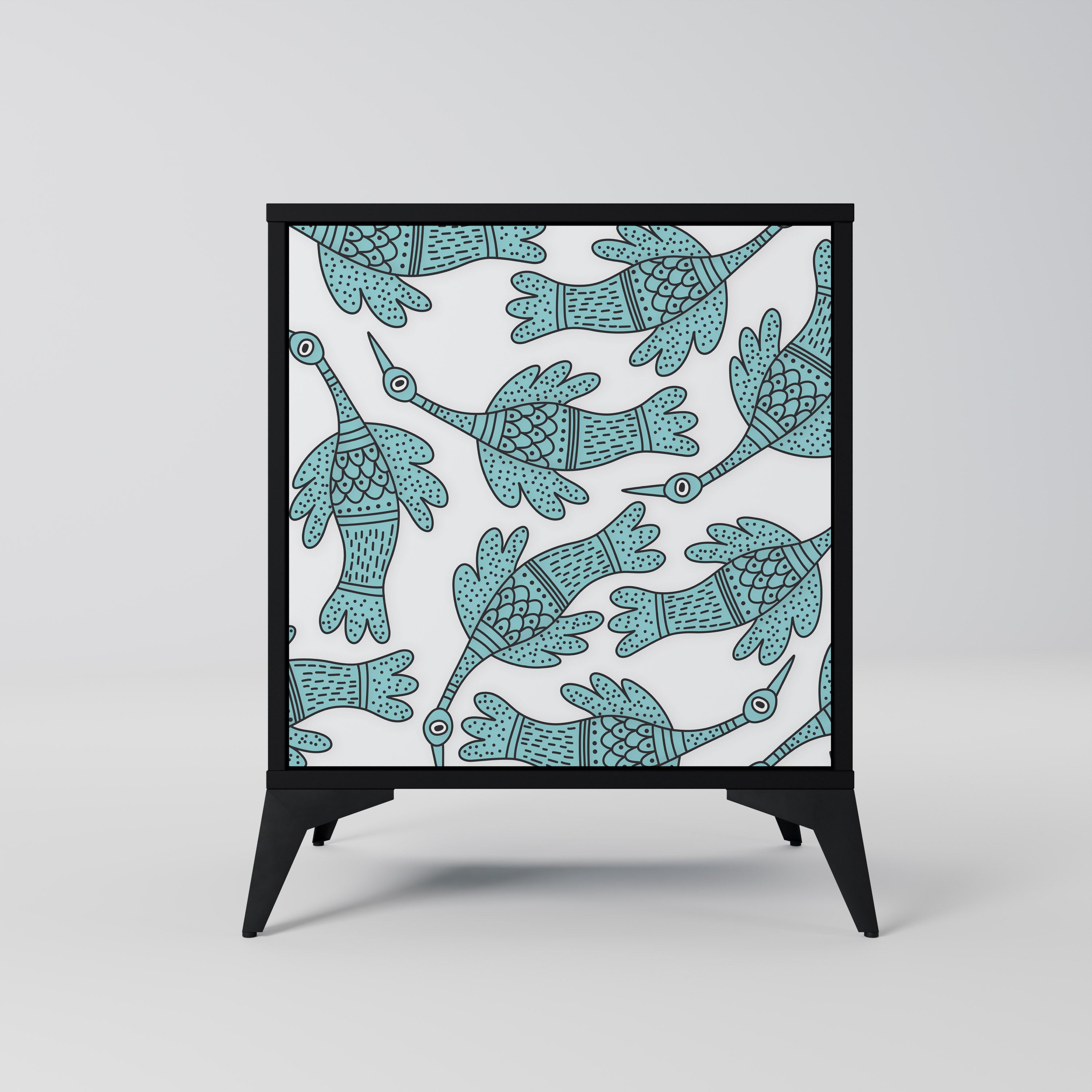 WATERSPOUT SONGIBIRD Komoda 1-drzwiowa korpus Czarny