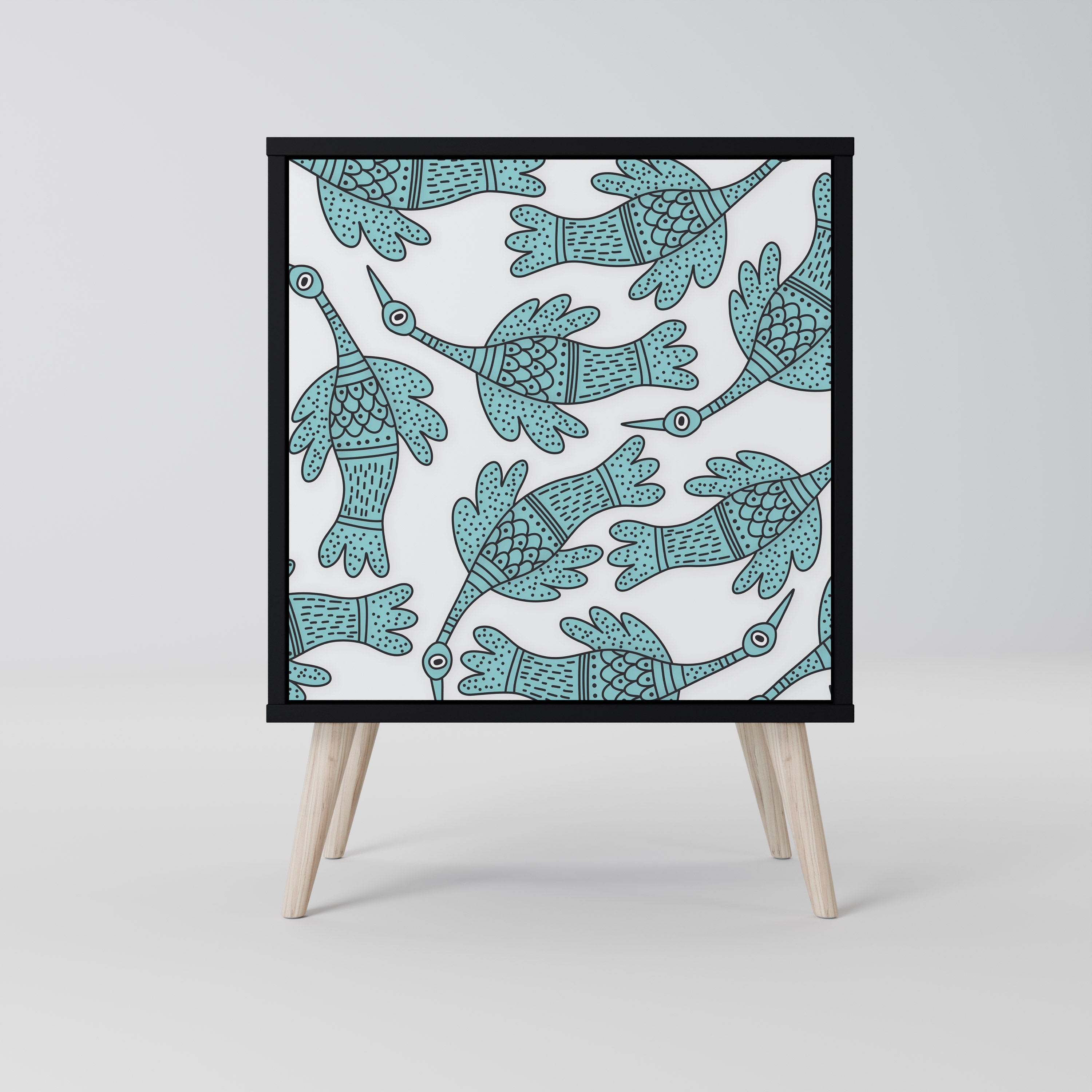 WATERSPOUT SONGIBIRD Komoda 1-drzwiowa korpus Czarny