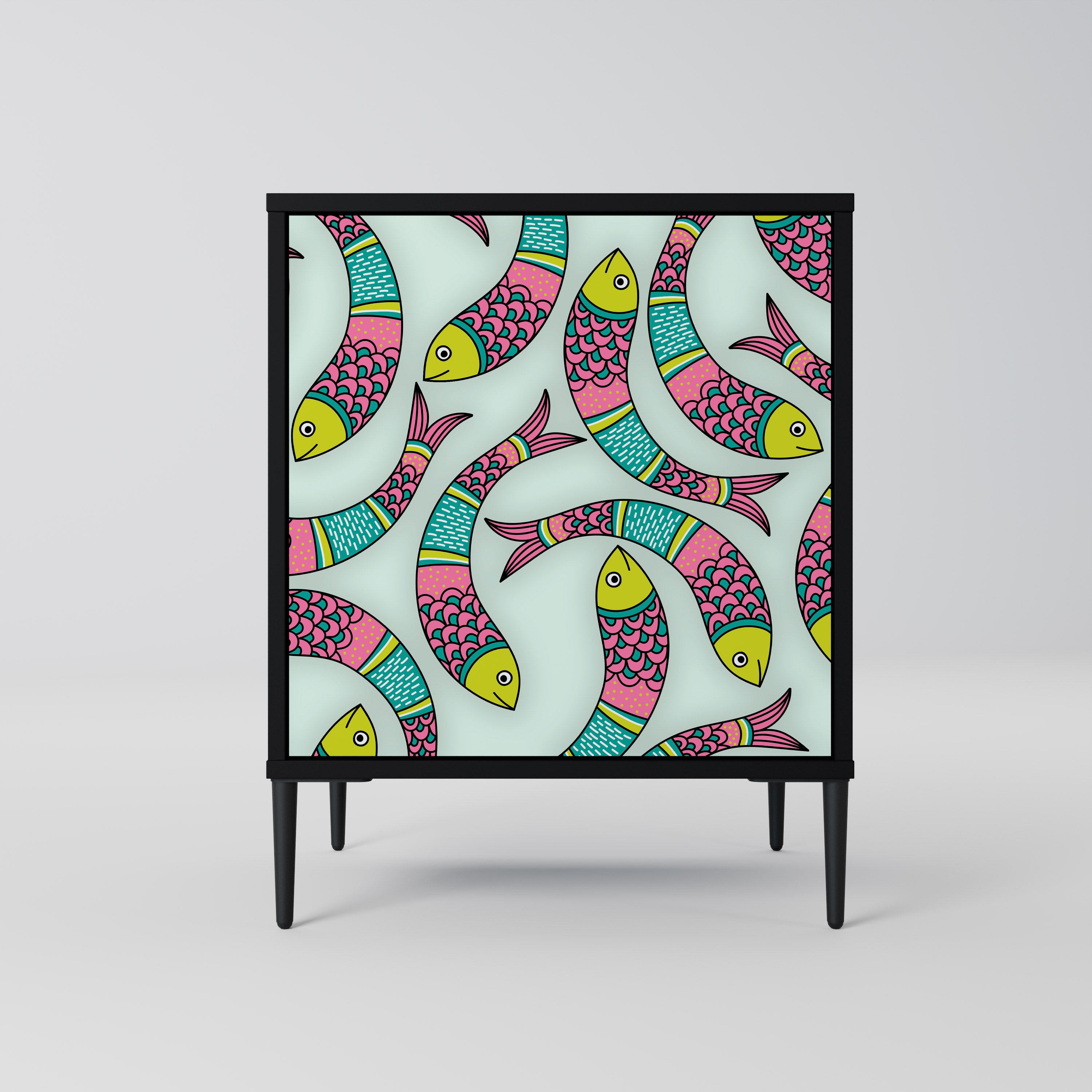 INDIAN FISH Komoda 1-drzwiowa korpus Czarny