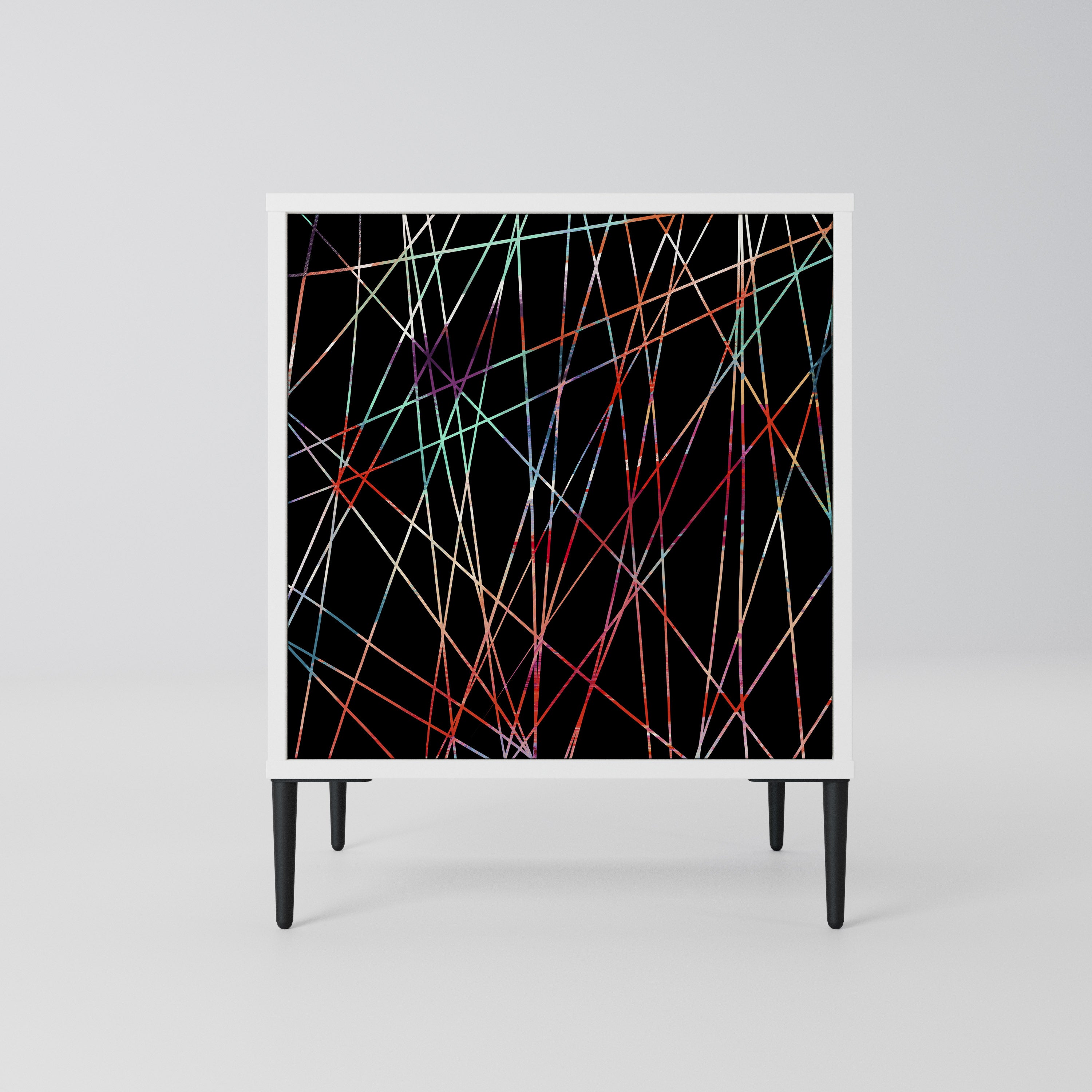 LUMINOUS SNARE Komoda 1-drzwiowa korpus Biały