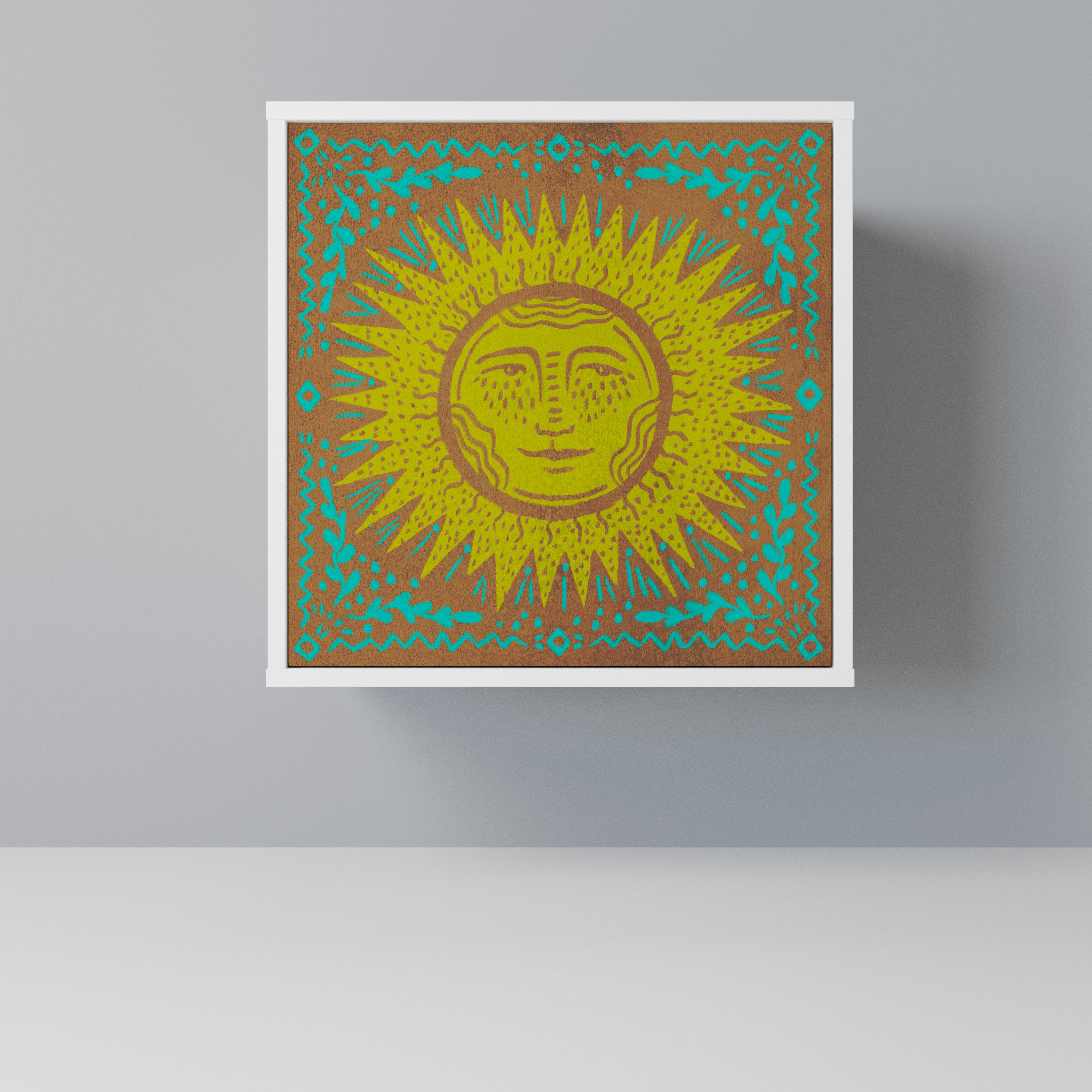 SUNSHINE EULOGY Komoda 1-drzwiowa korpus Biały