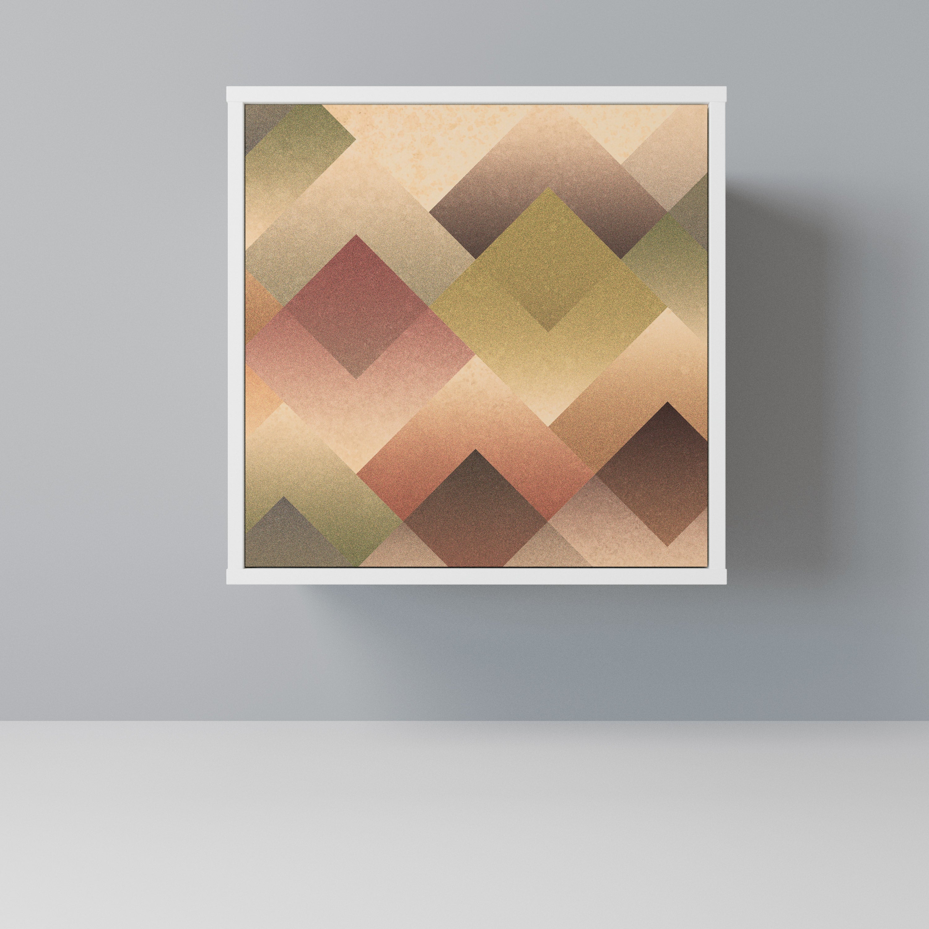 GEOMETRIC FUSION Komoda 1-drzwiowa korpus Biały