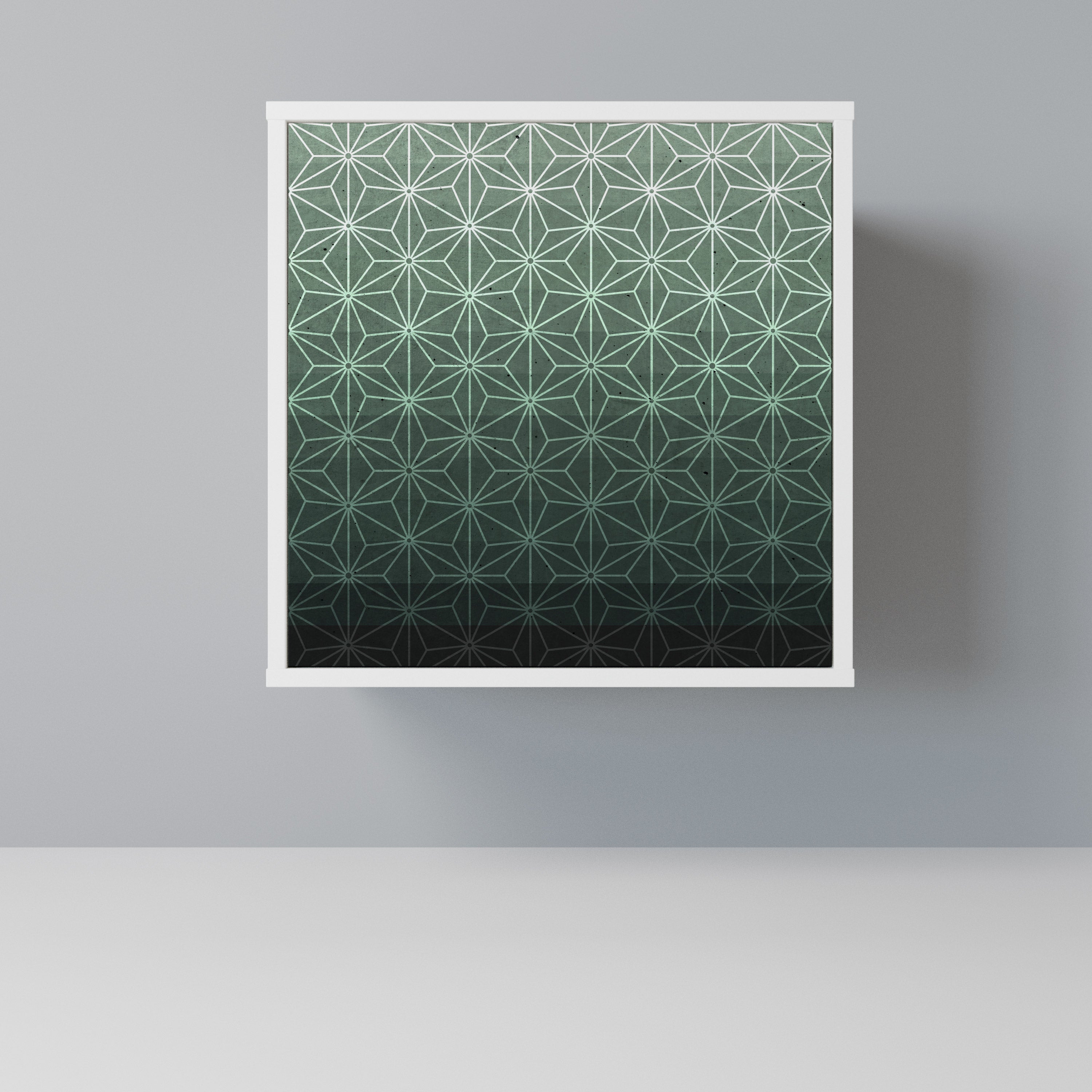 ORNAMENTAL GLIMMER Komoda 1-drzwiowa korpus Biały