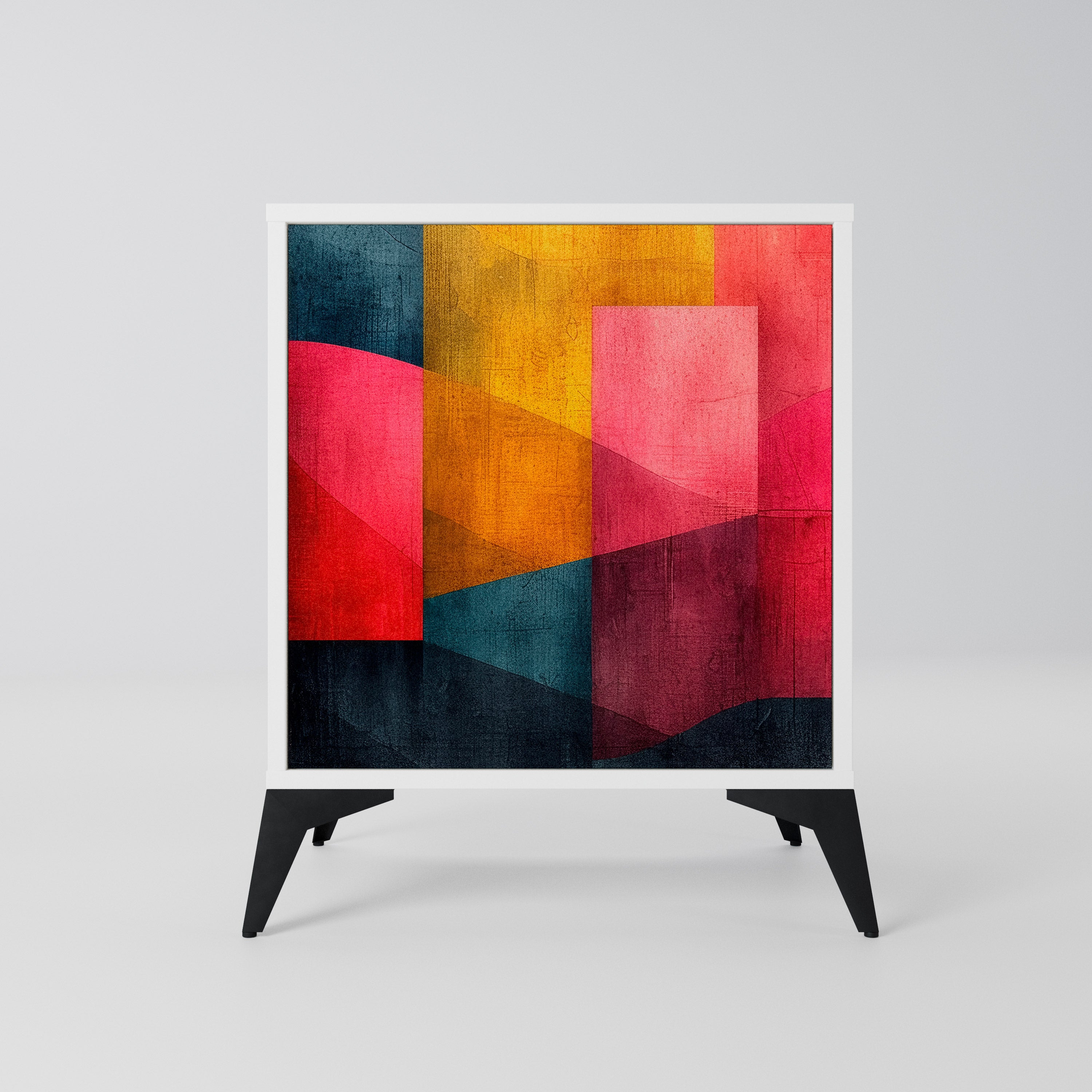COLORFUL SOUNDS Komoda 1-drzwiowa korpus Biały