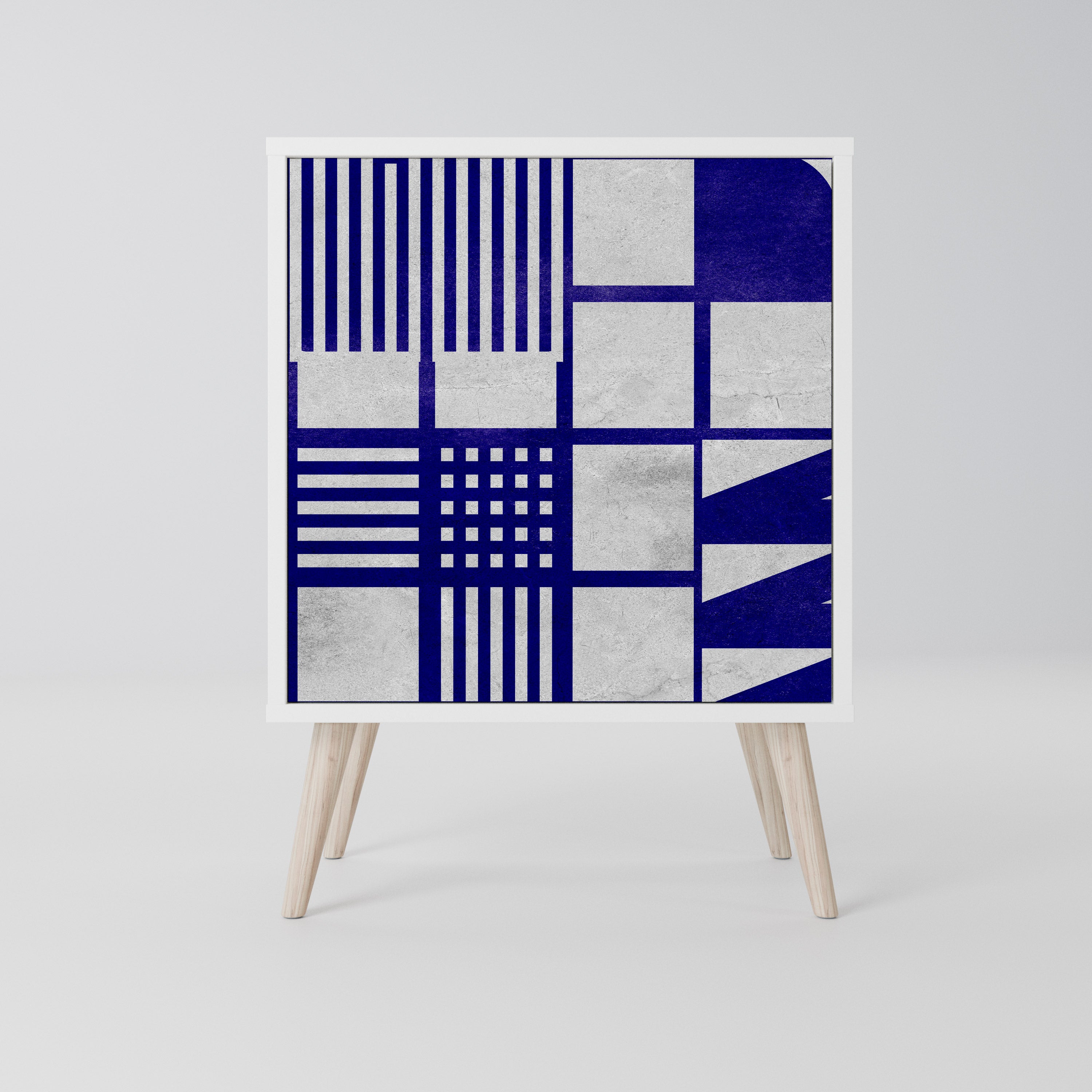 THE RIGHT PLACES Komoda 1-drzwiowa korpus Biały