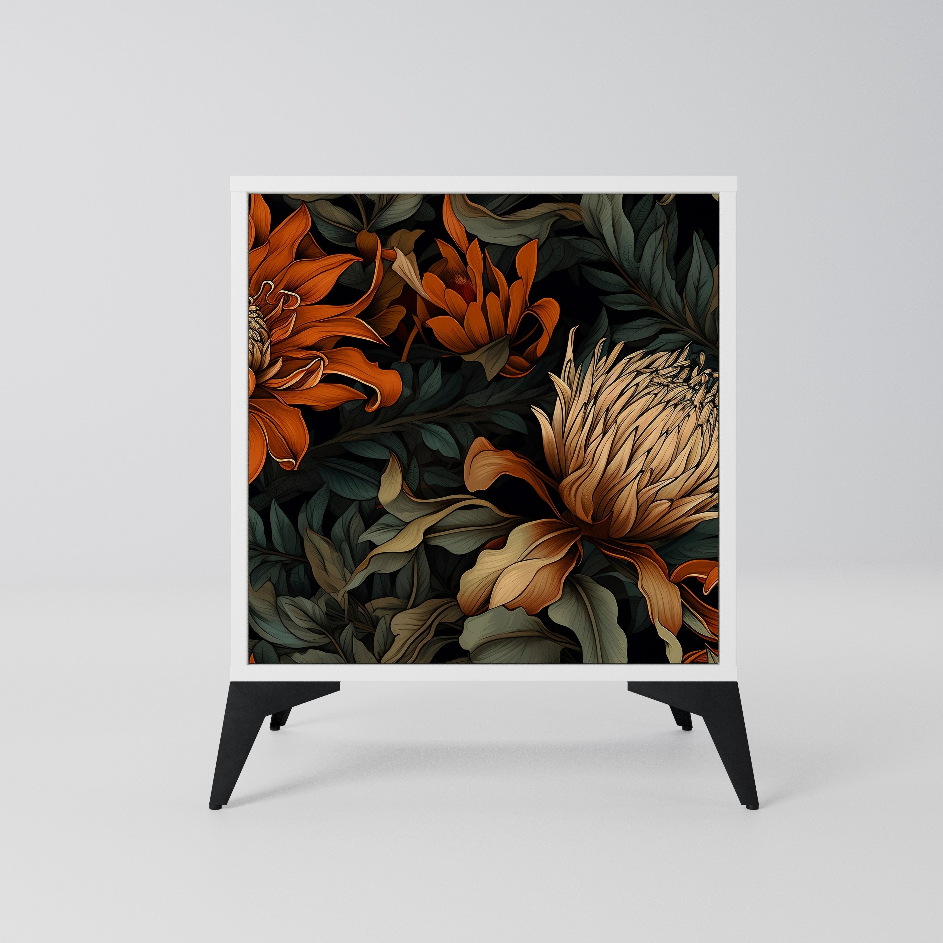 DAWN BLOOM Komoda 1-drzwiowa korpus Biały