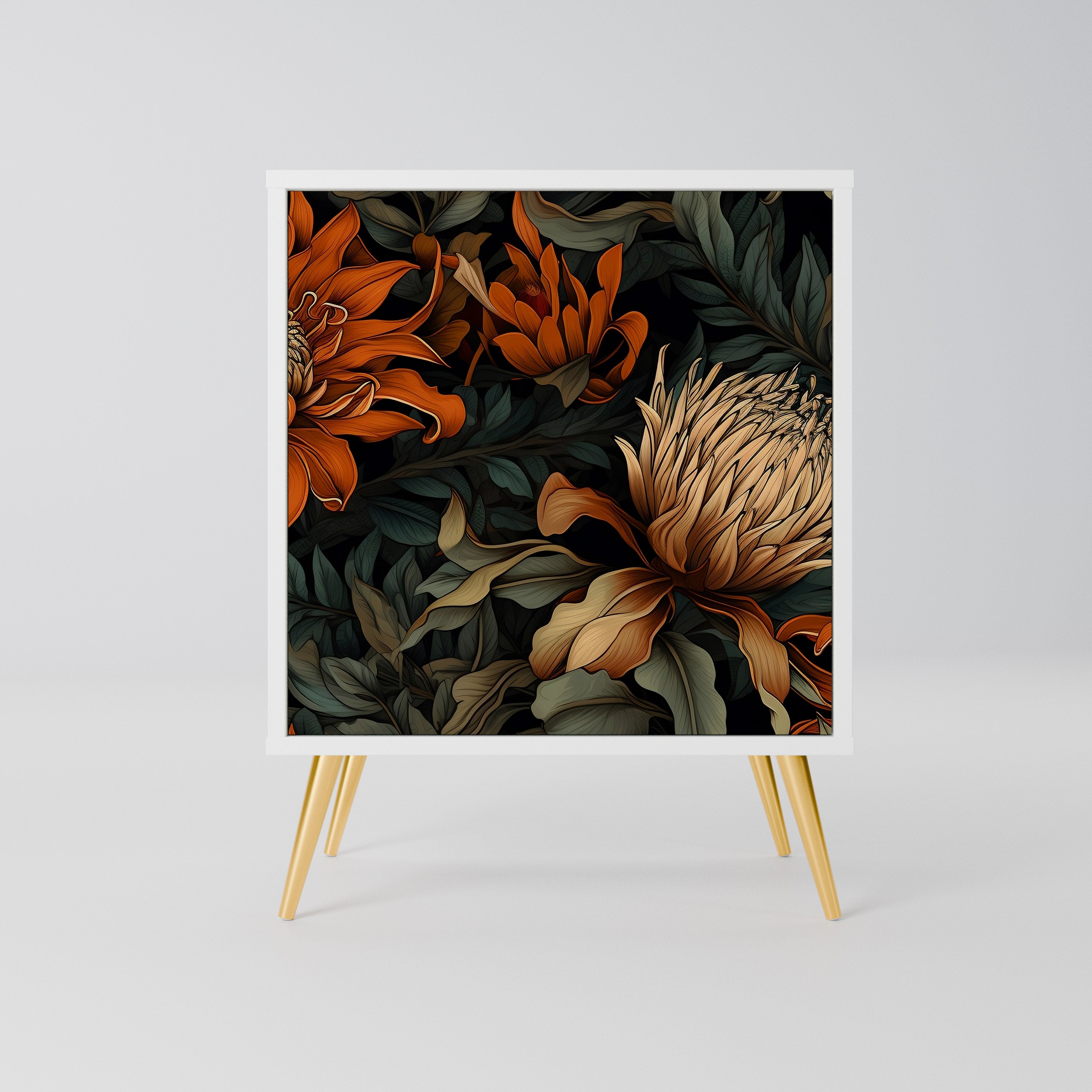 DAWN BLOOM Komoda 1-drzwiowa korpus Biały