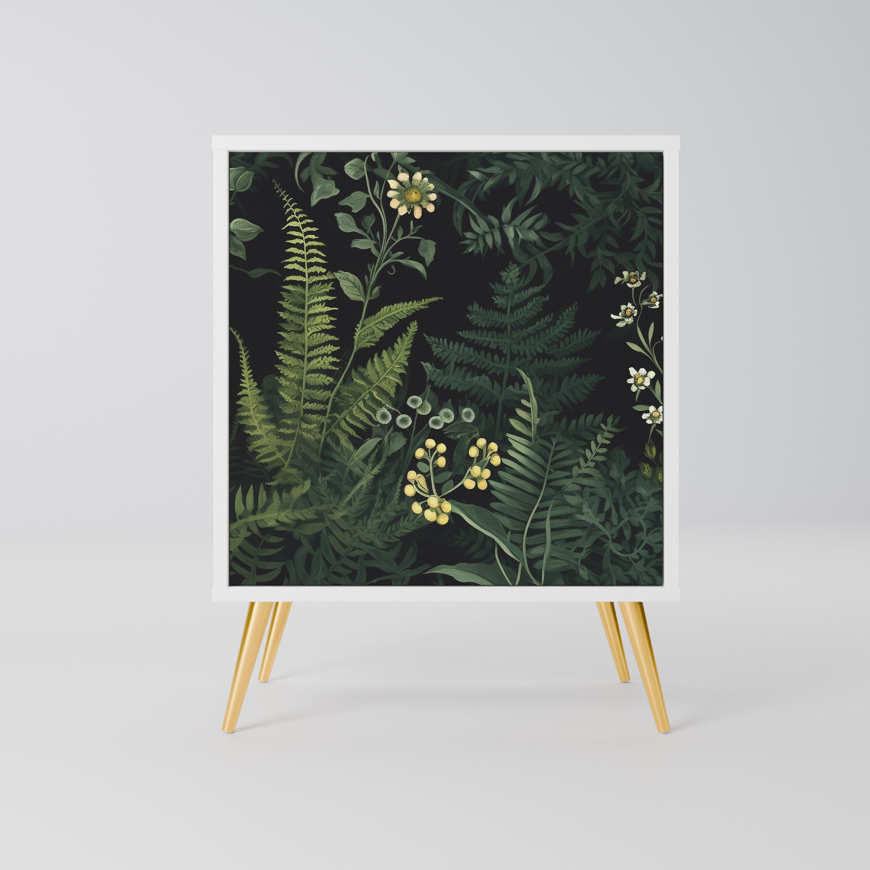 FERN FLOWERS Komoda 1-drzwiowa korpus Biały