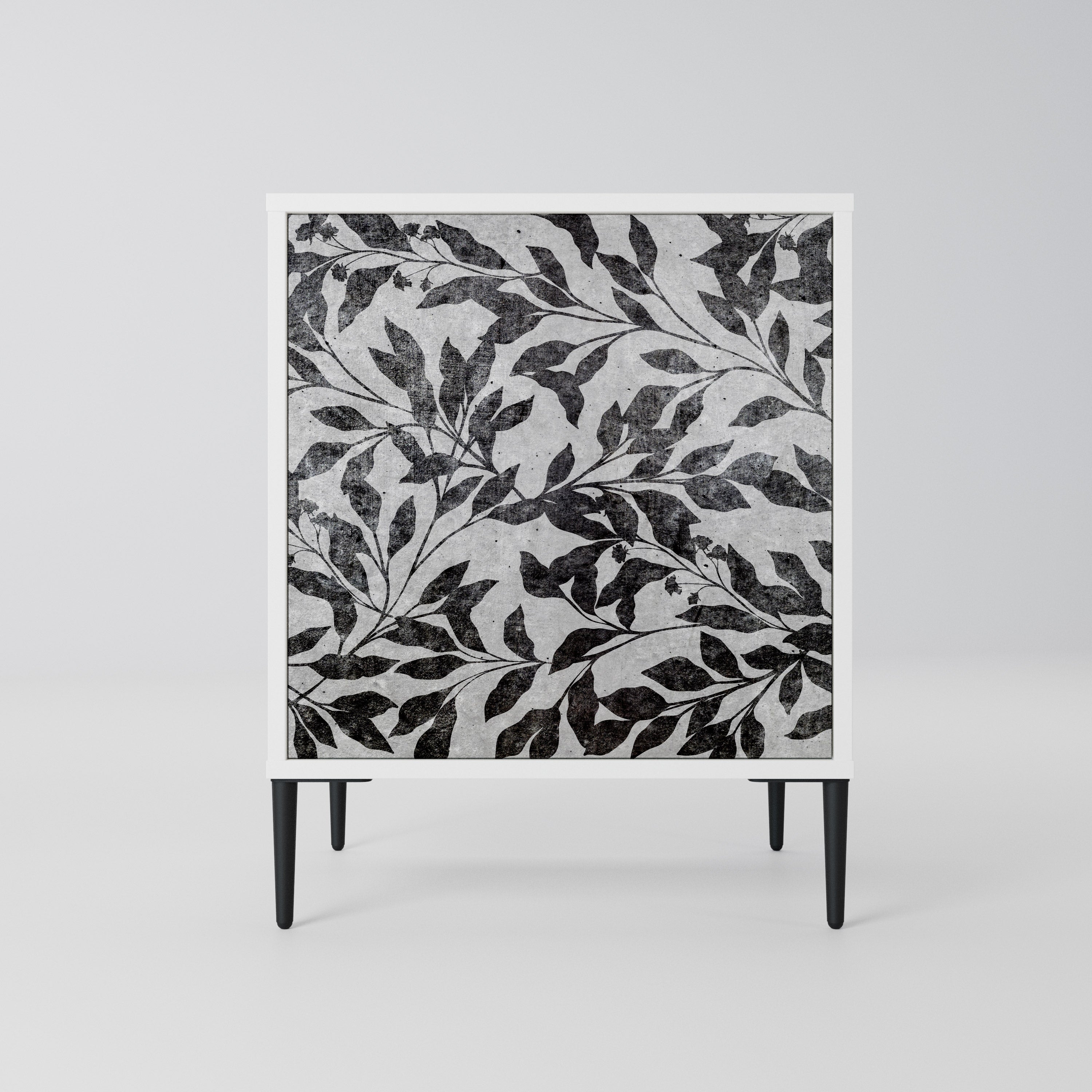 CHARCOAL SPROUT Komoda 1-drzwiowa korpus Biały