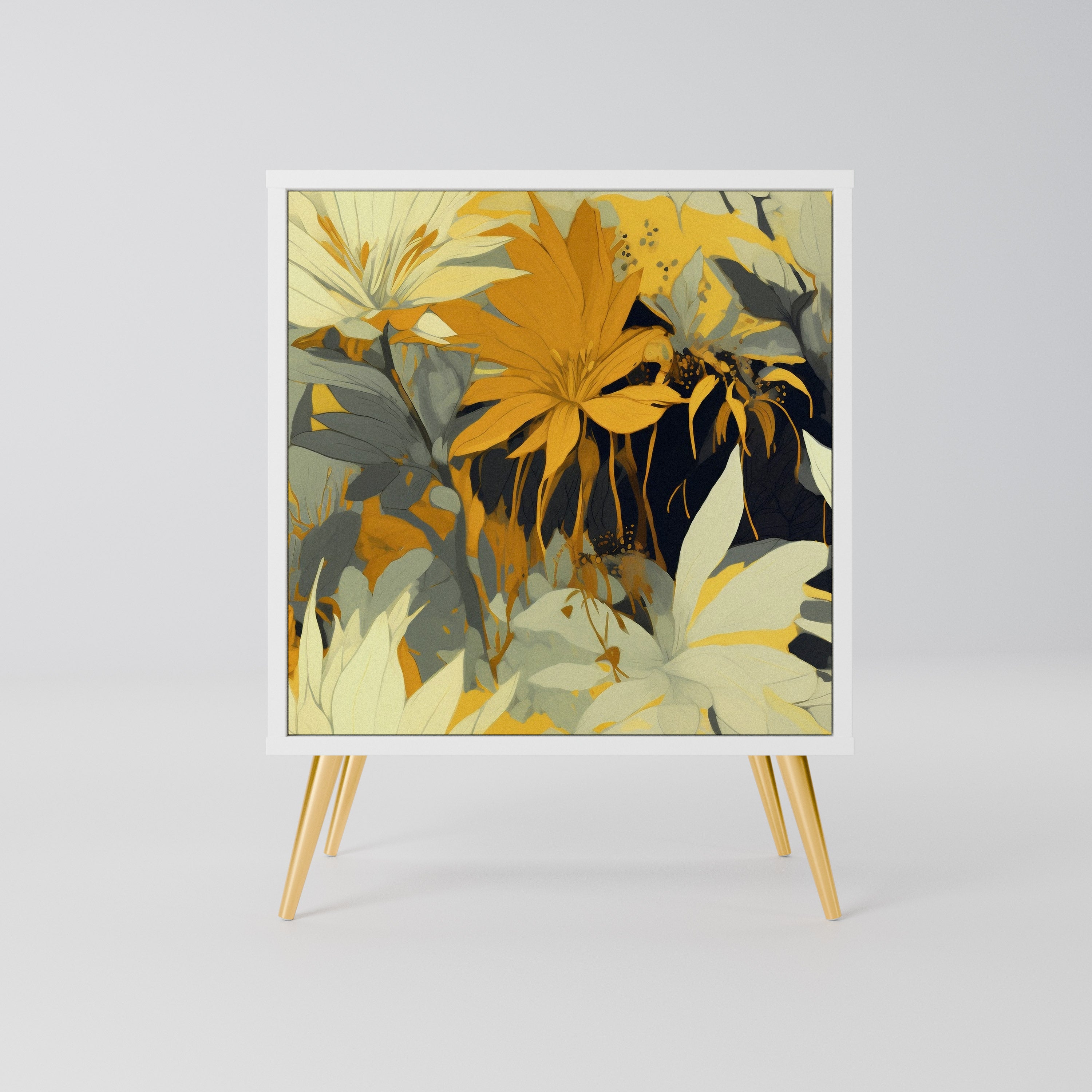SUNKISSED LILY Komoda 1-drzwiowa korpus Biały