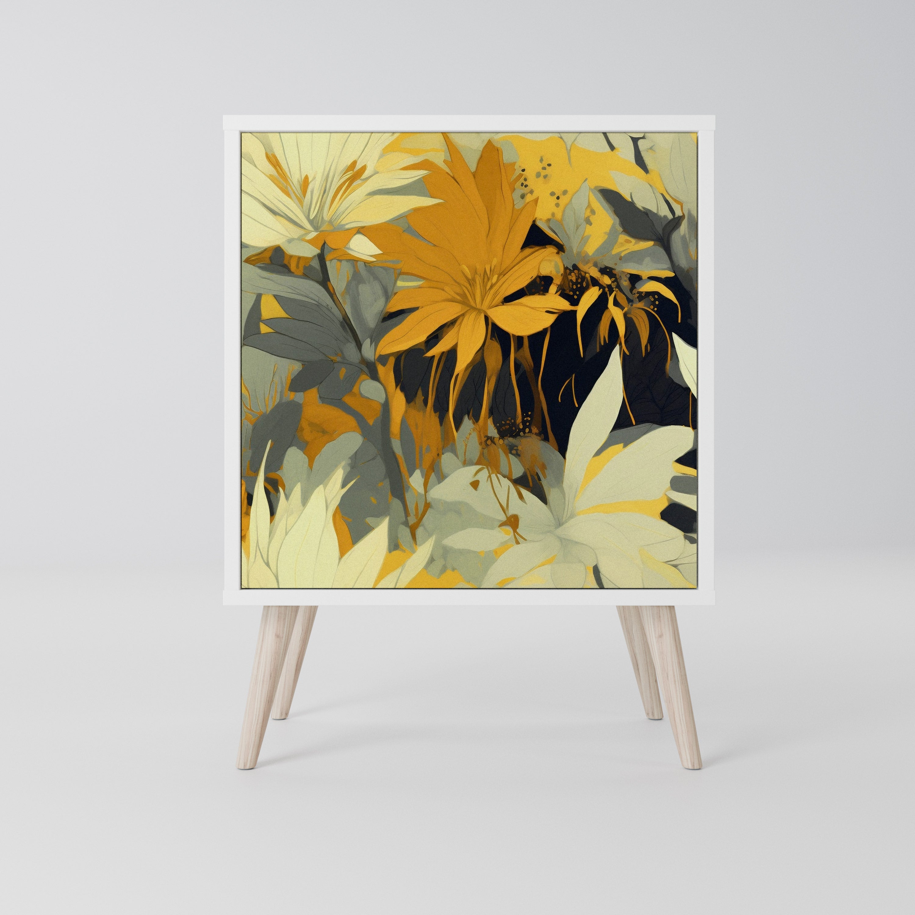 SUNKISSED LILY Komoda 1-drzwiowa korpus Biały