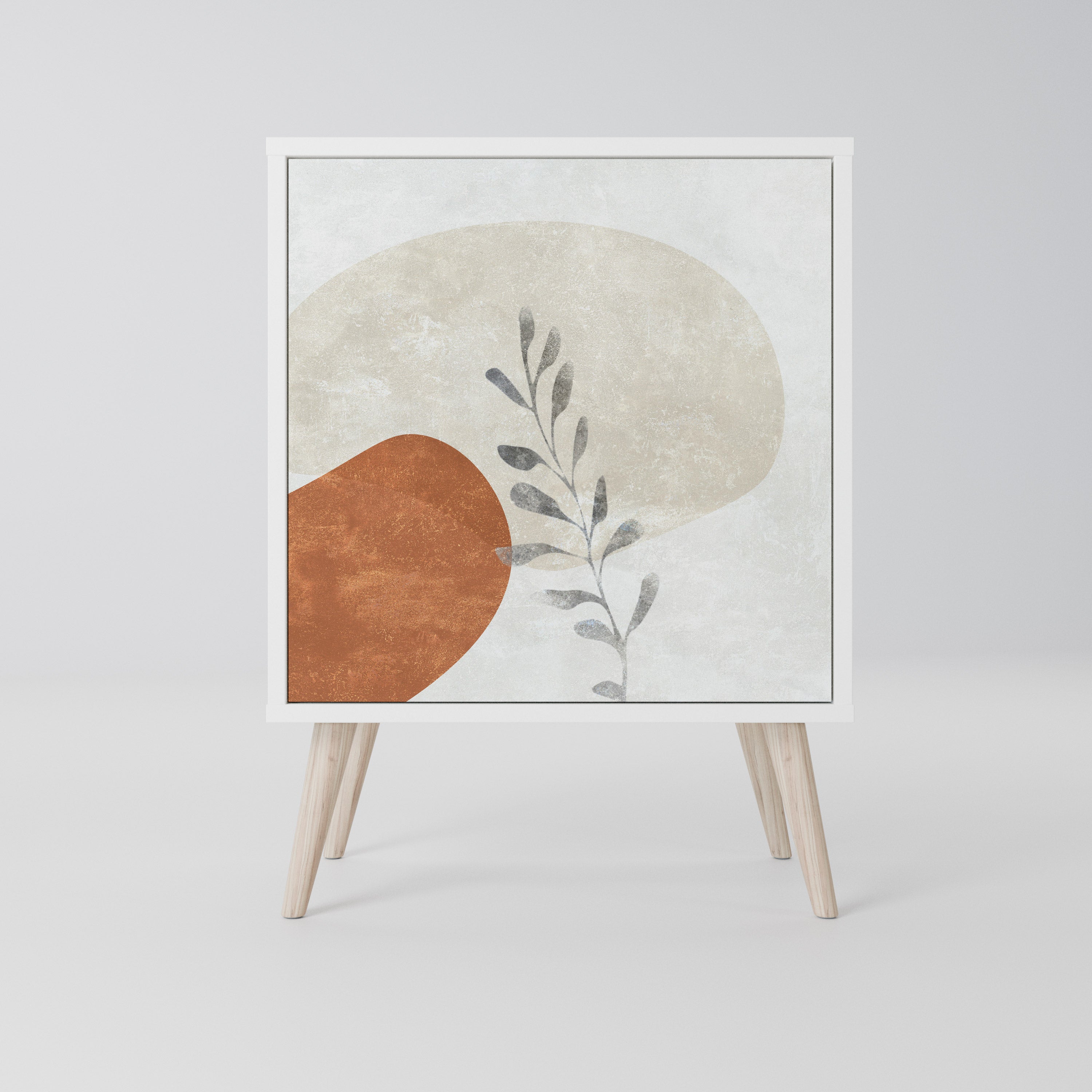 TRANQUIL TWIG Komoda 1-drzwiowa korpus Biały