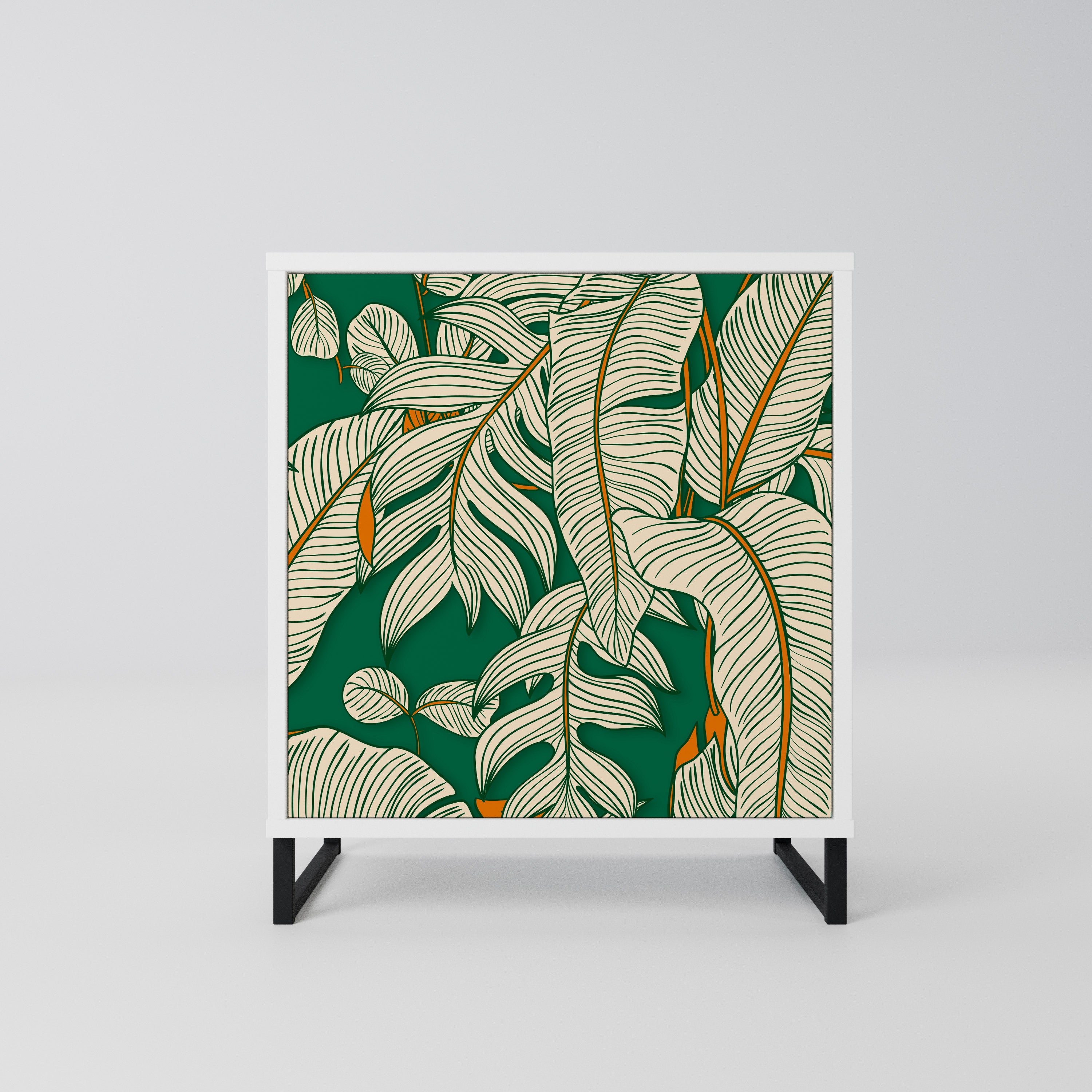 VERDANT PLEASURES Komoda 1-drzwiowa korpus Biały