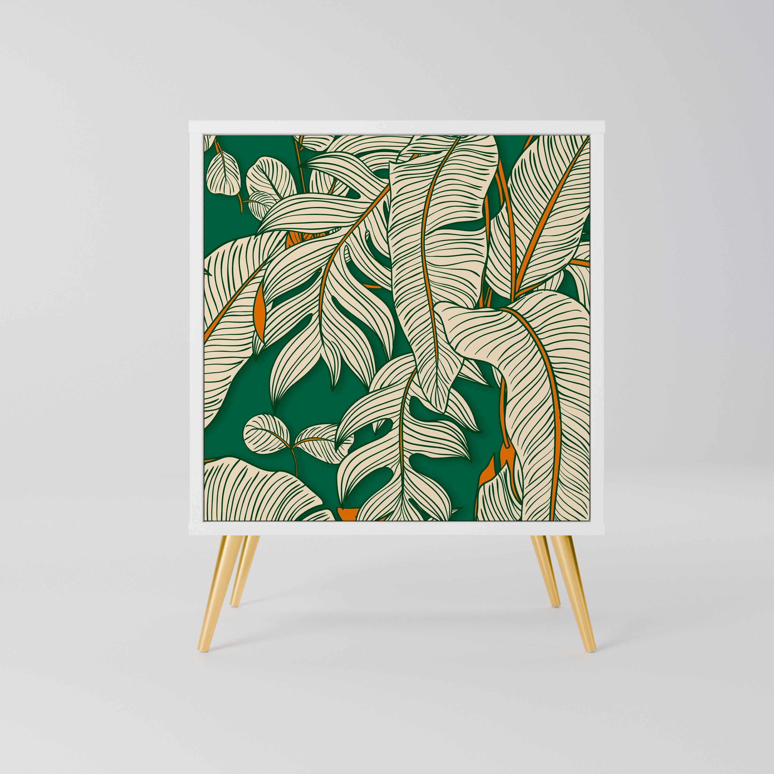VERDANT PLEASURES Komoda 1-drzwiowa korpus Biały