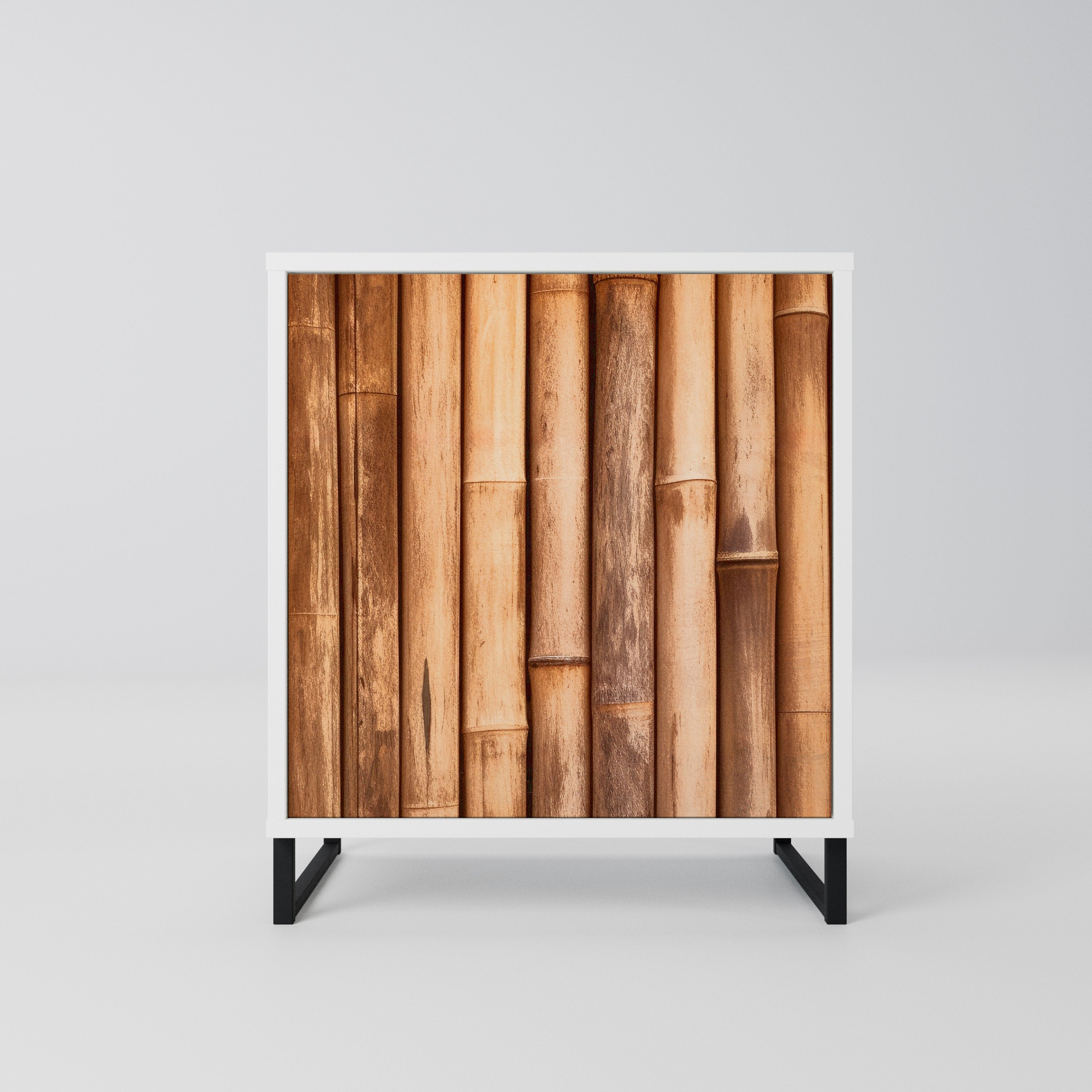NATURAL WOOD Komoda 1-drzwiowa korpus Biały