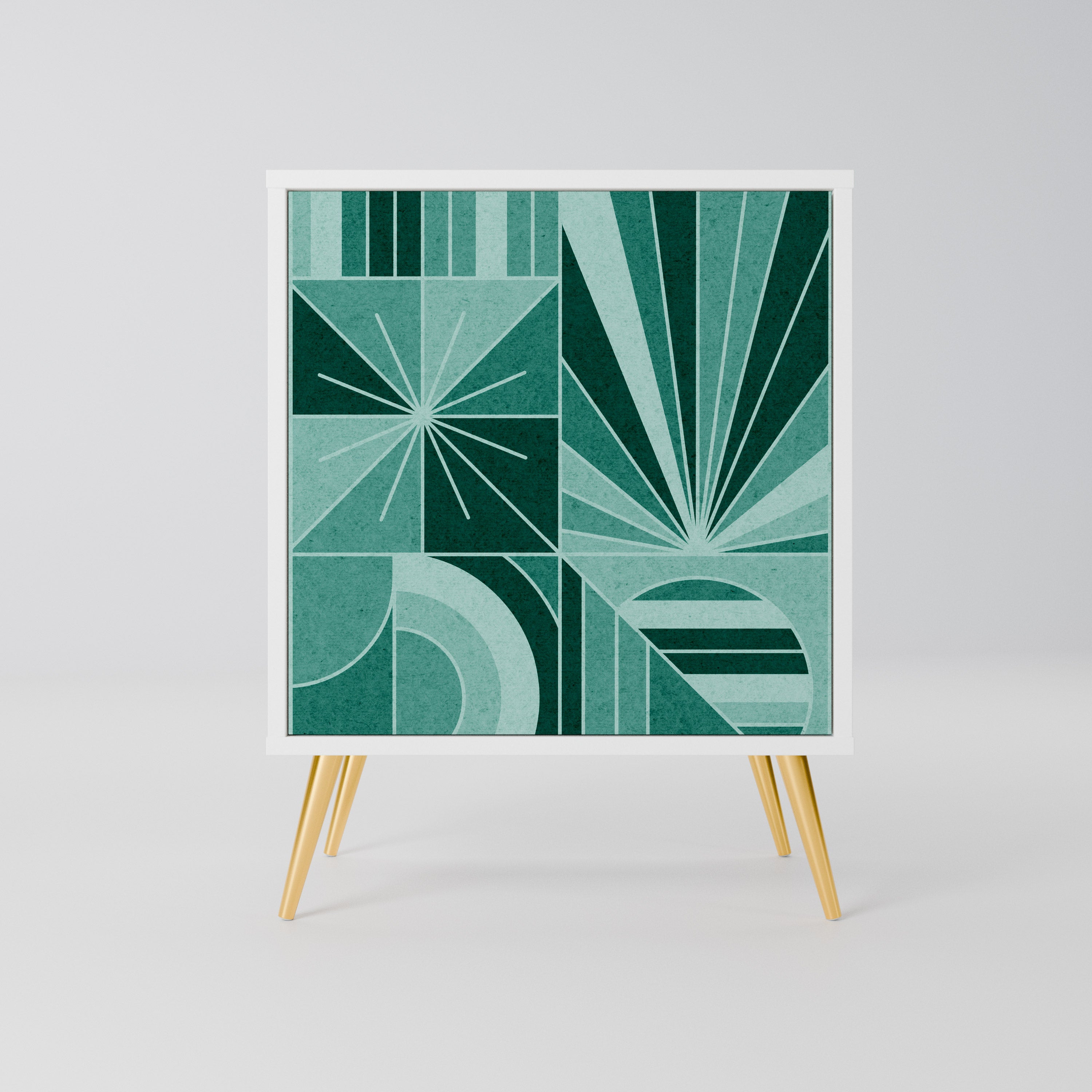 HARMONIC GRID Komoda 1-drzwiowa korpus Biały