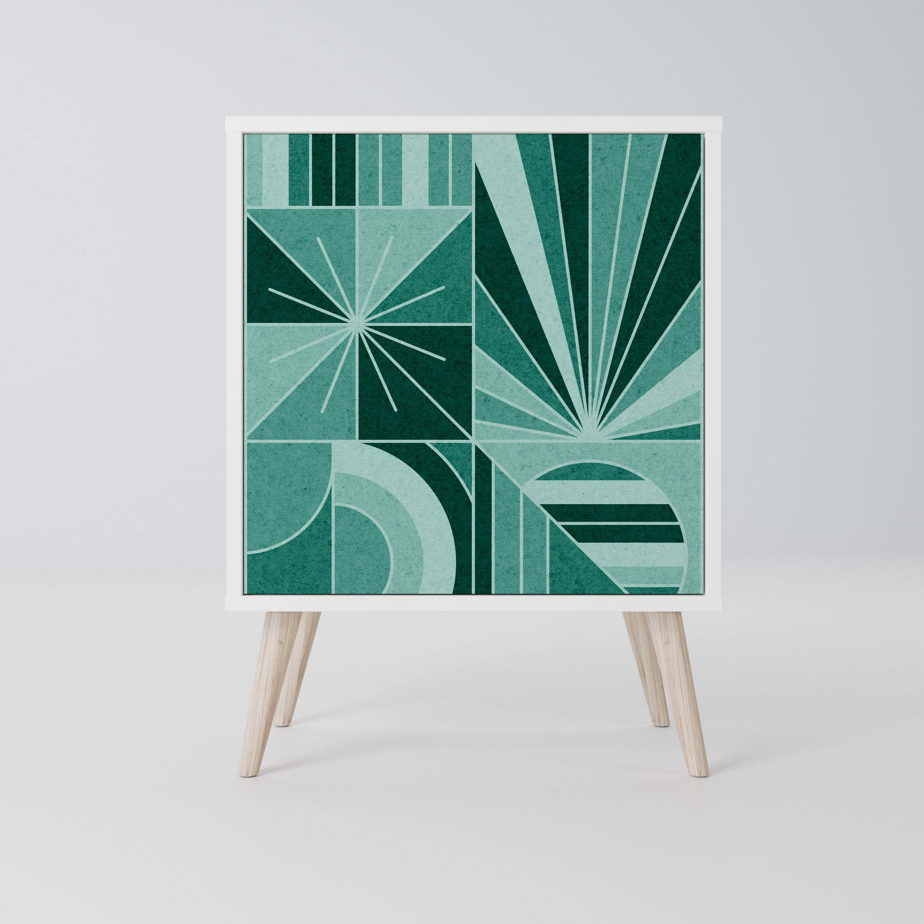 HARMONIC GRID Komoda 1-drzwiowa korpus Biały