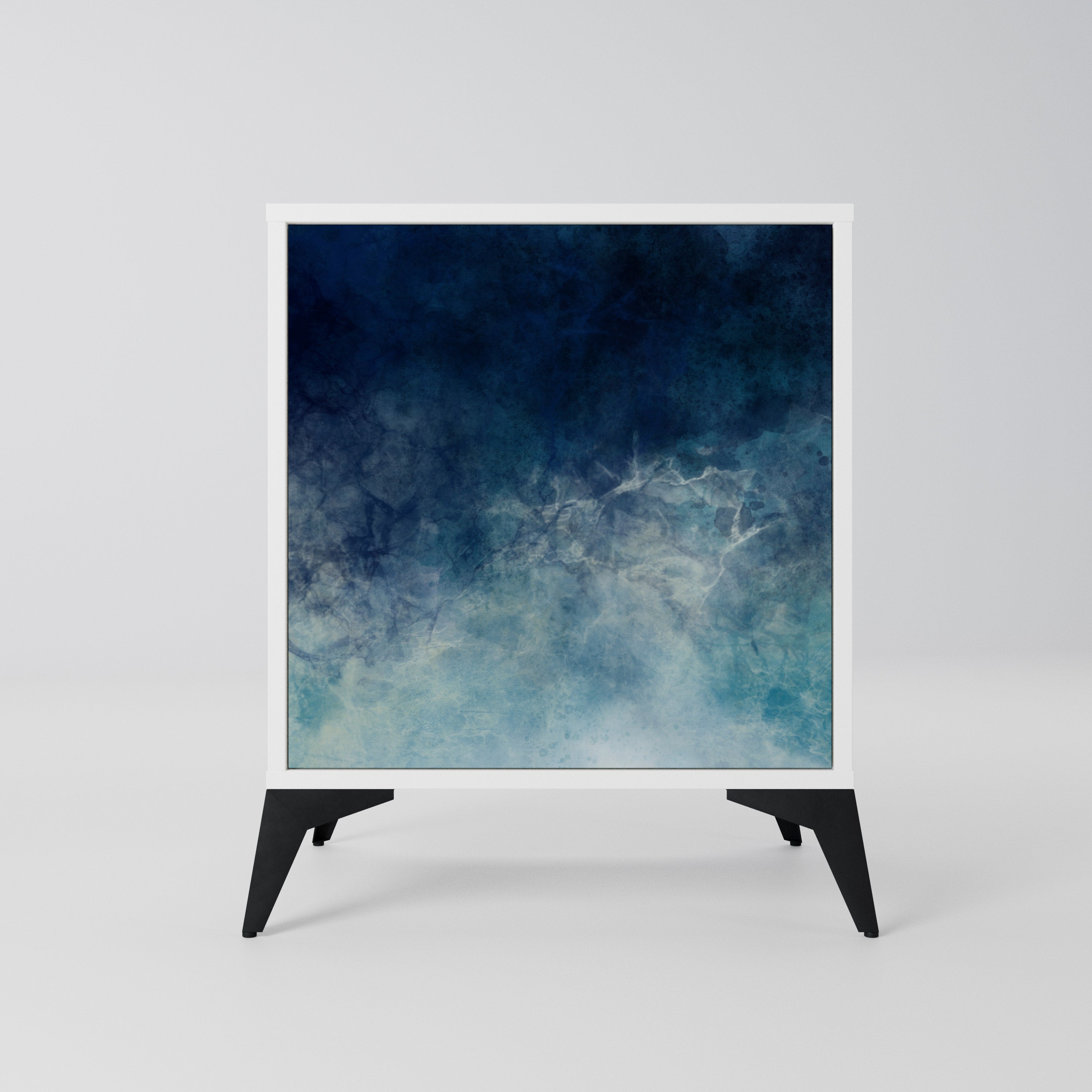 CELESTIAL FALL Komoda 1-drzwiowa korpus Biały