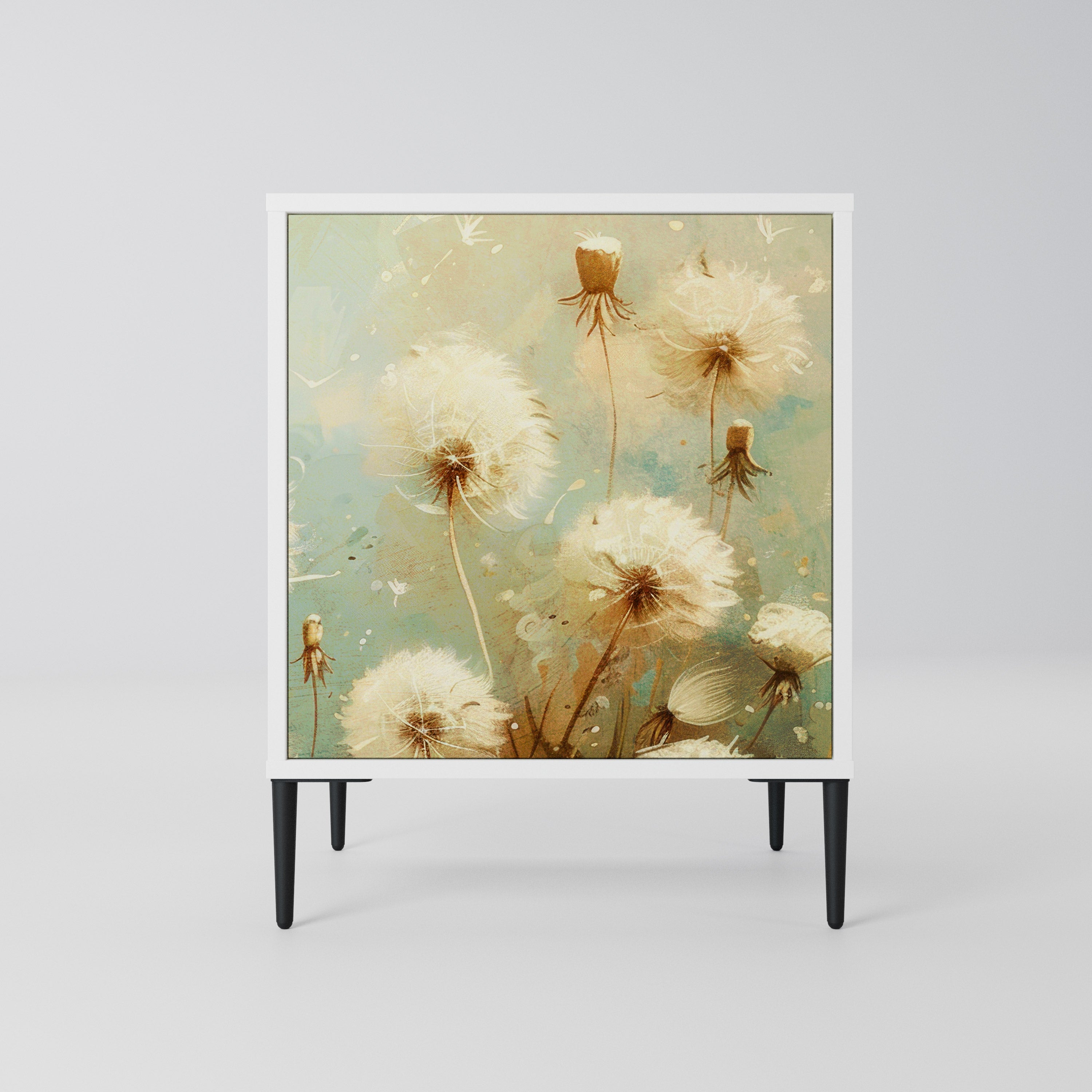 DREAMY MEADOW Komoda 1-drzwiowa korpus Biały