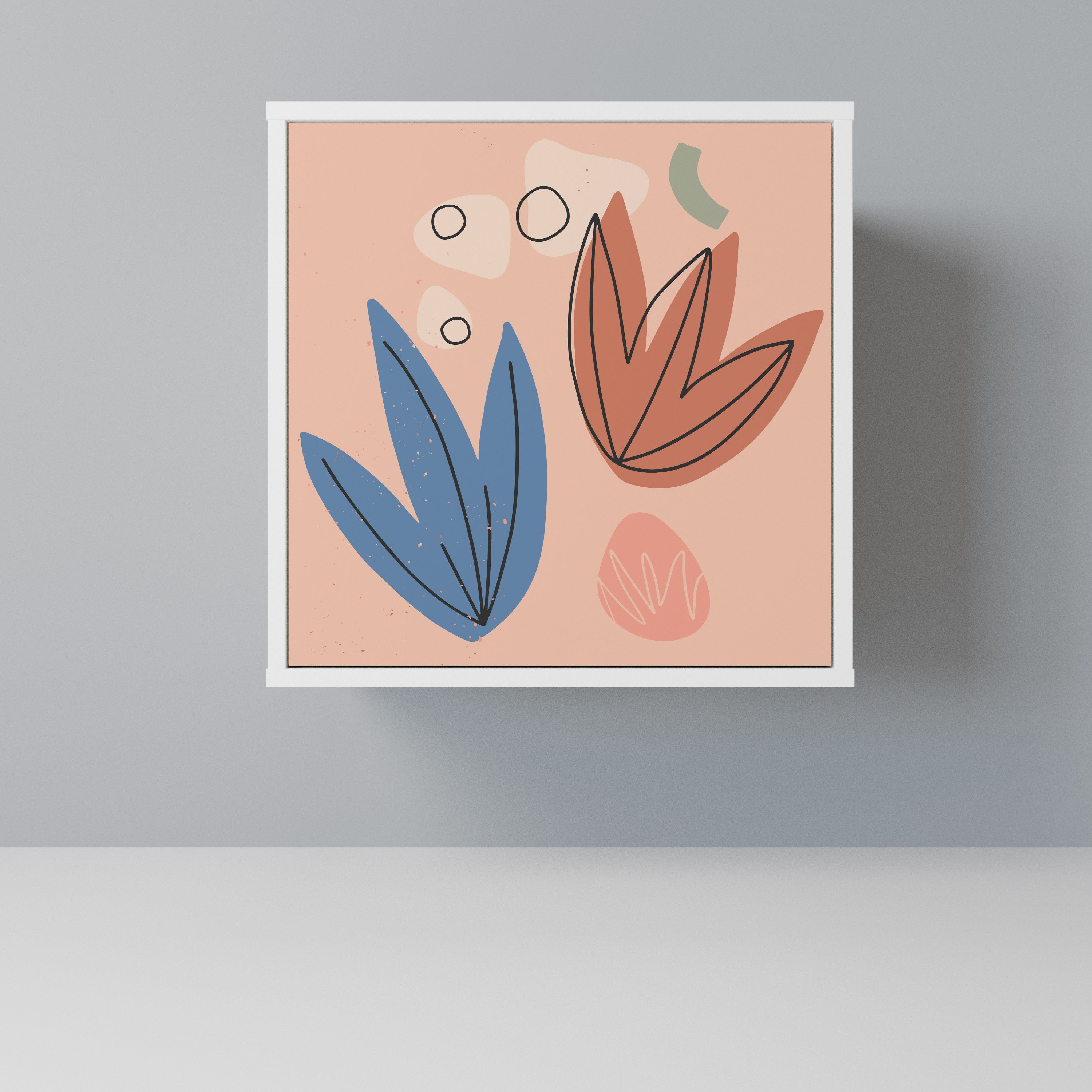 PASTEL DESTINY Komoda 1-drzwiowa korpus Biały