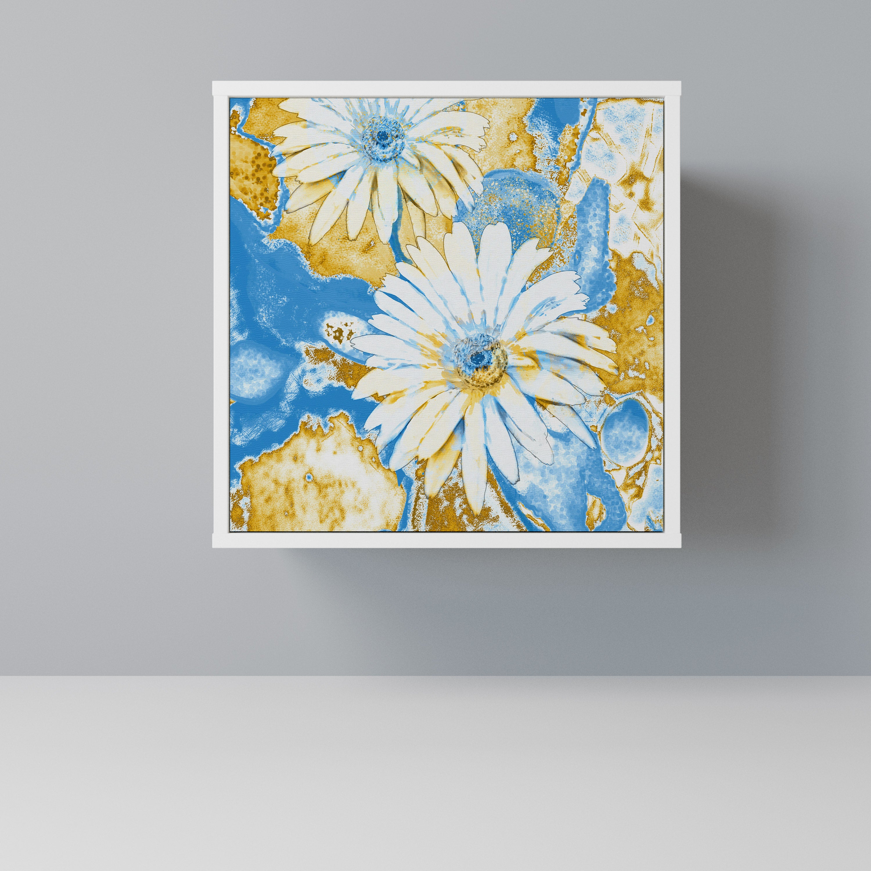 DAISY LUXE Komoda 1-drzwiowa korpus Biały