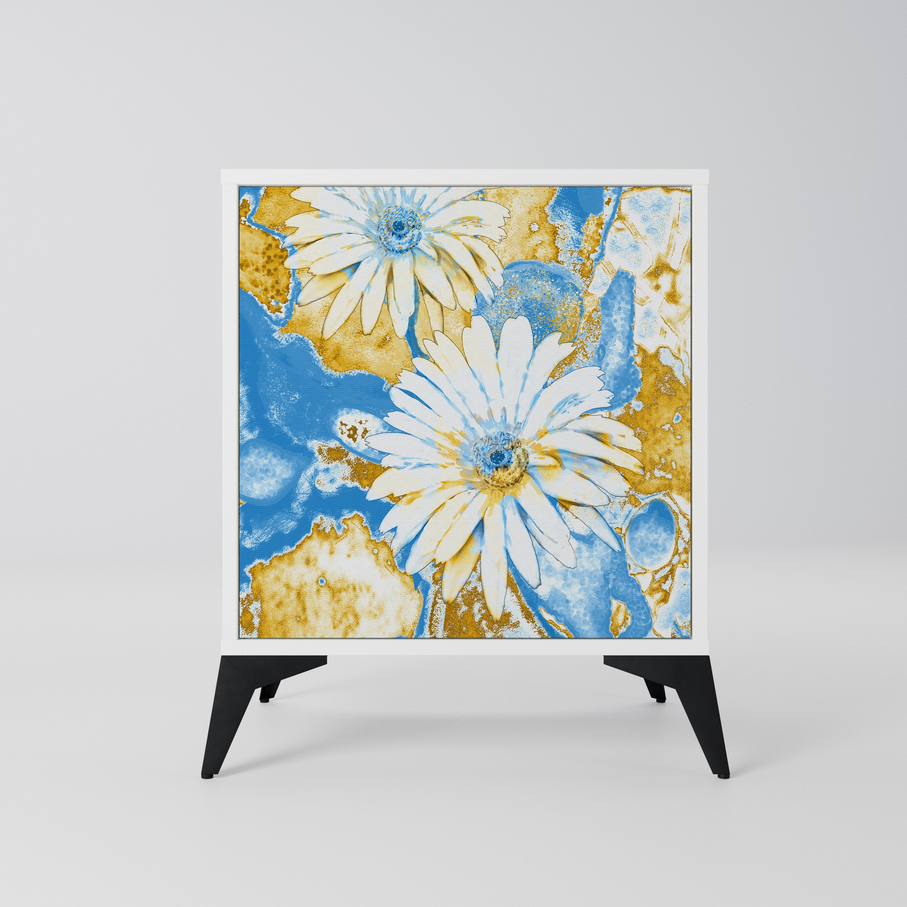 DAISY LUXE Komoda 1-drzwiowa korpus Biały