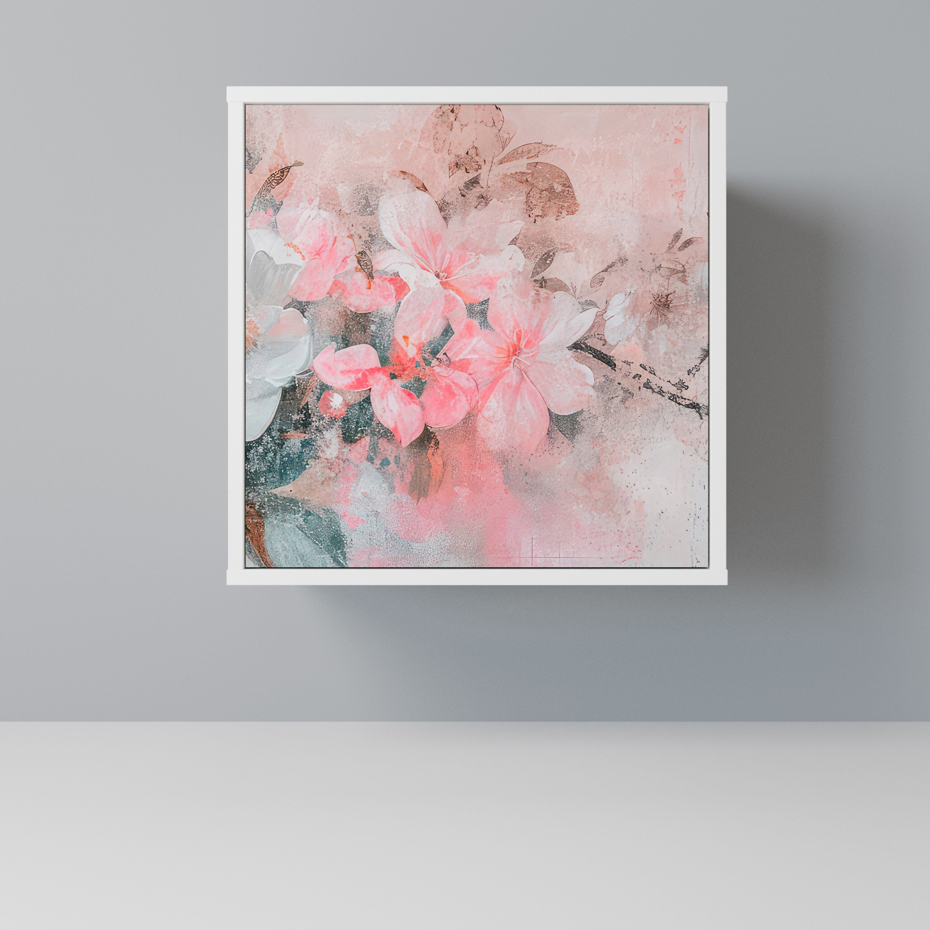 CHERRY BLOSSOM Komoda 1-drzwiowa korpus Biały