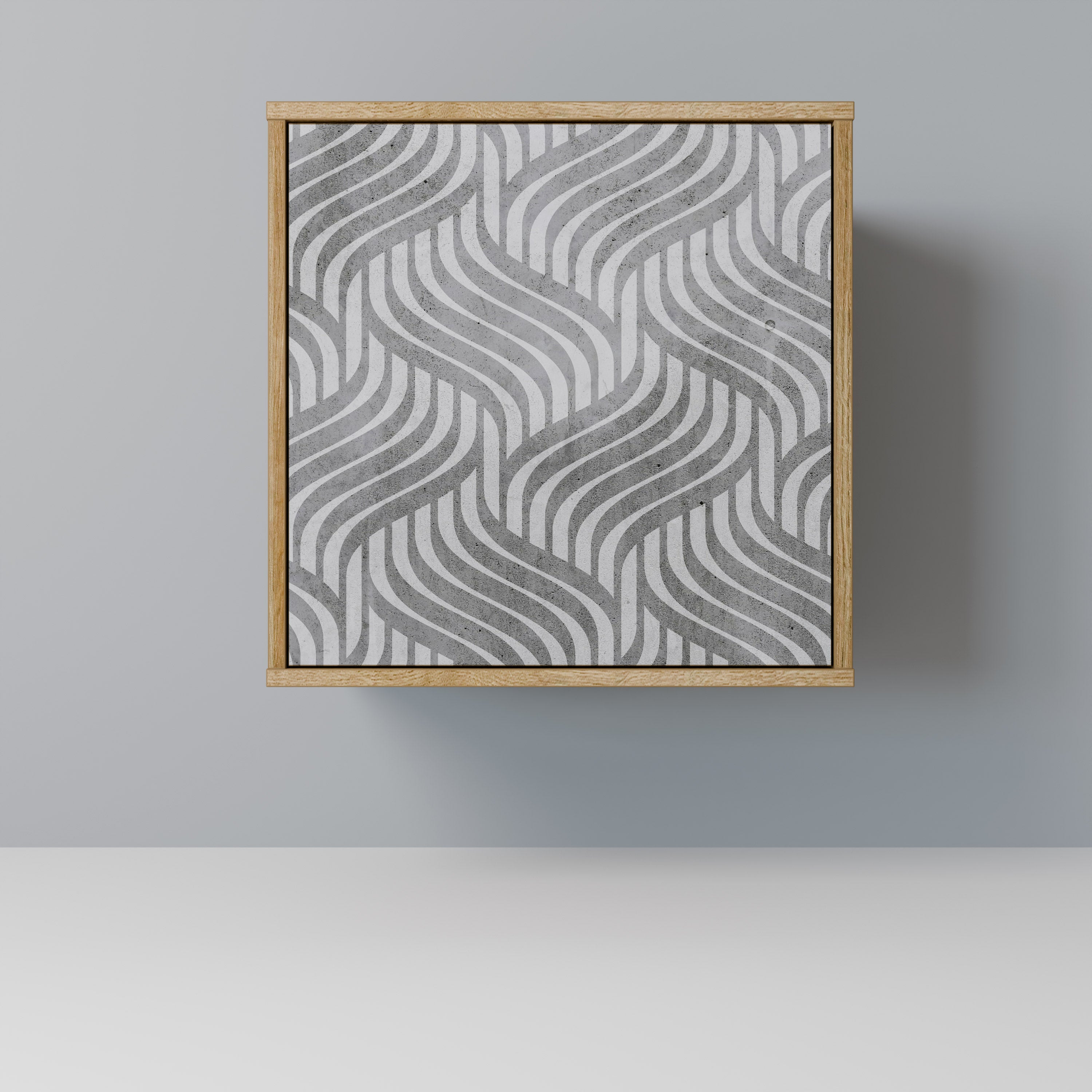 CONCRETE MOVEMENT Komoda 1-drzwiowa korpus Dąb Riva