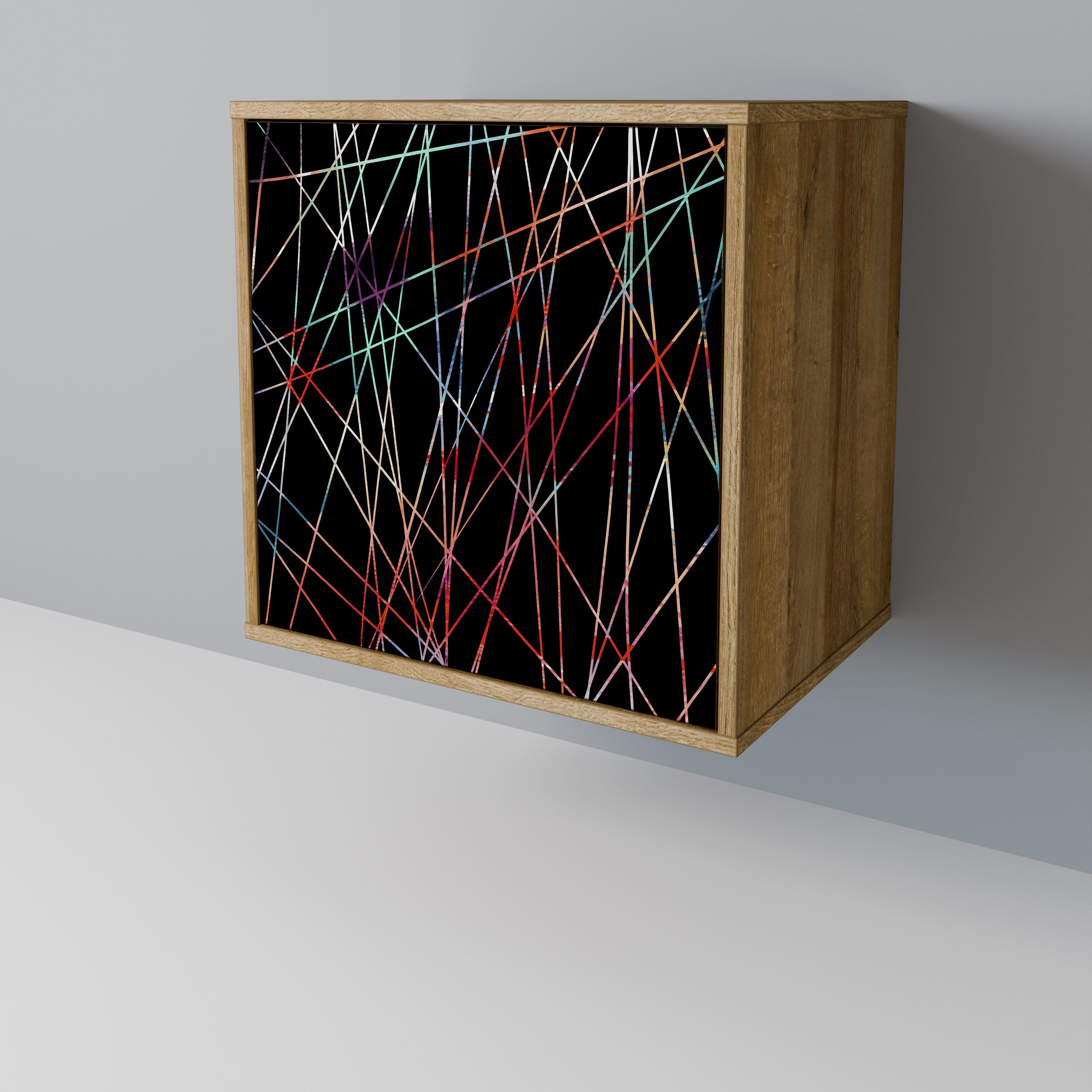 LUMINOUS SNARE Komoda 1-drzwiowa korpus Dąb Riva