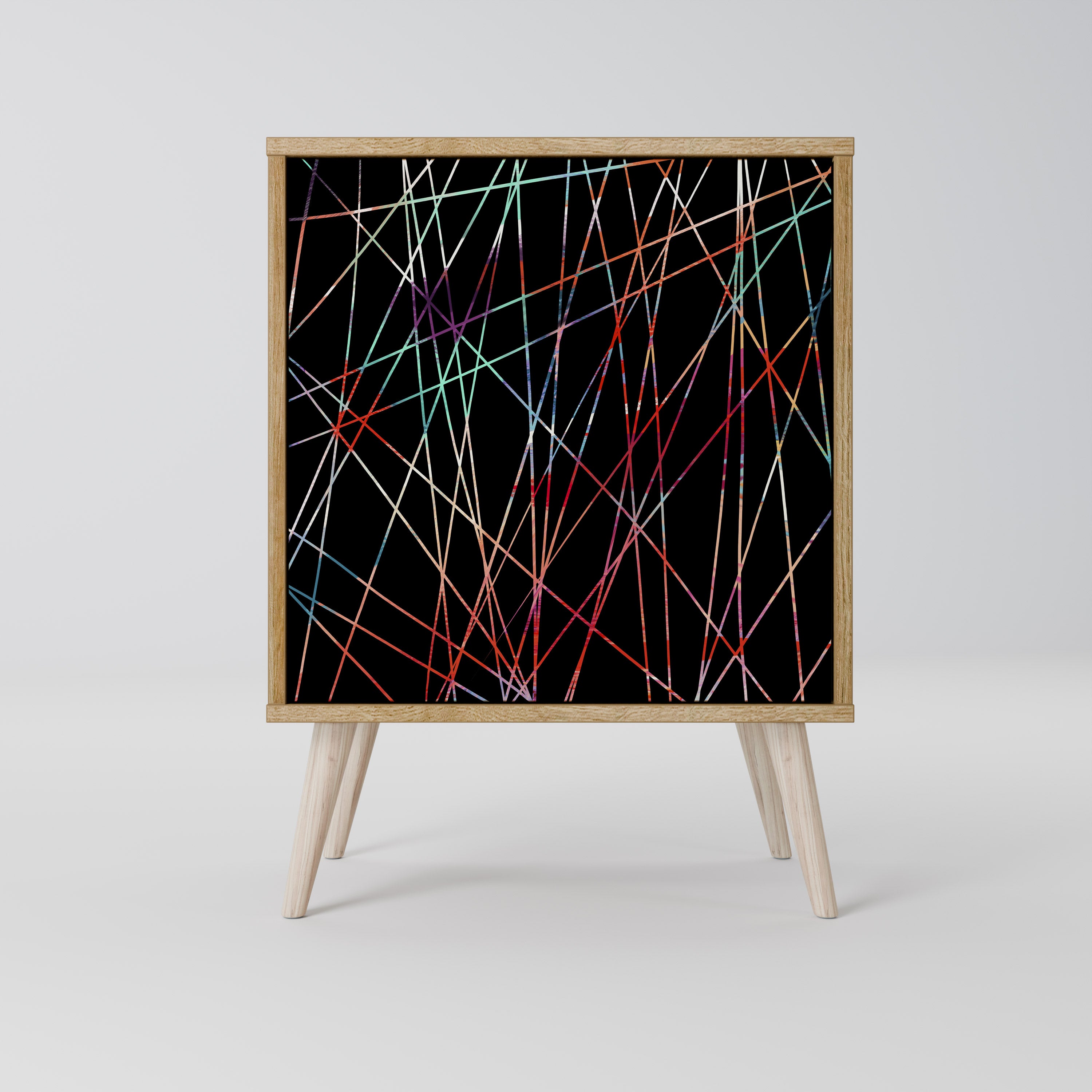 LUMINOUS SNARE Komoda 1-drzwiowa korpus Dąb Riva