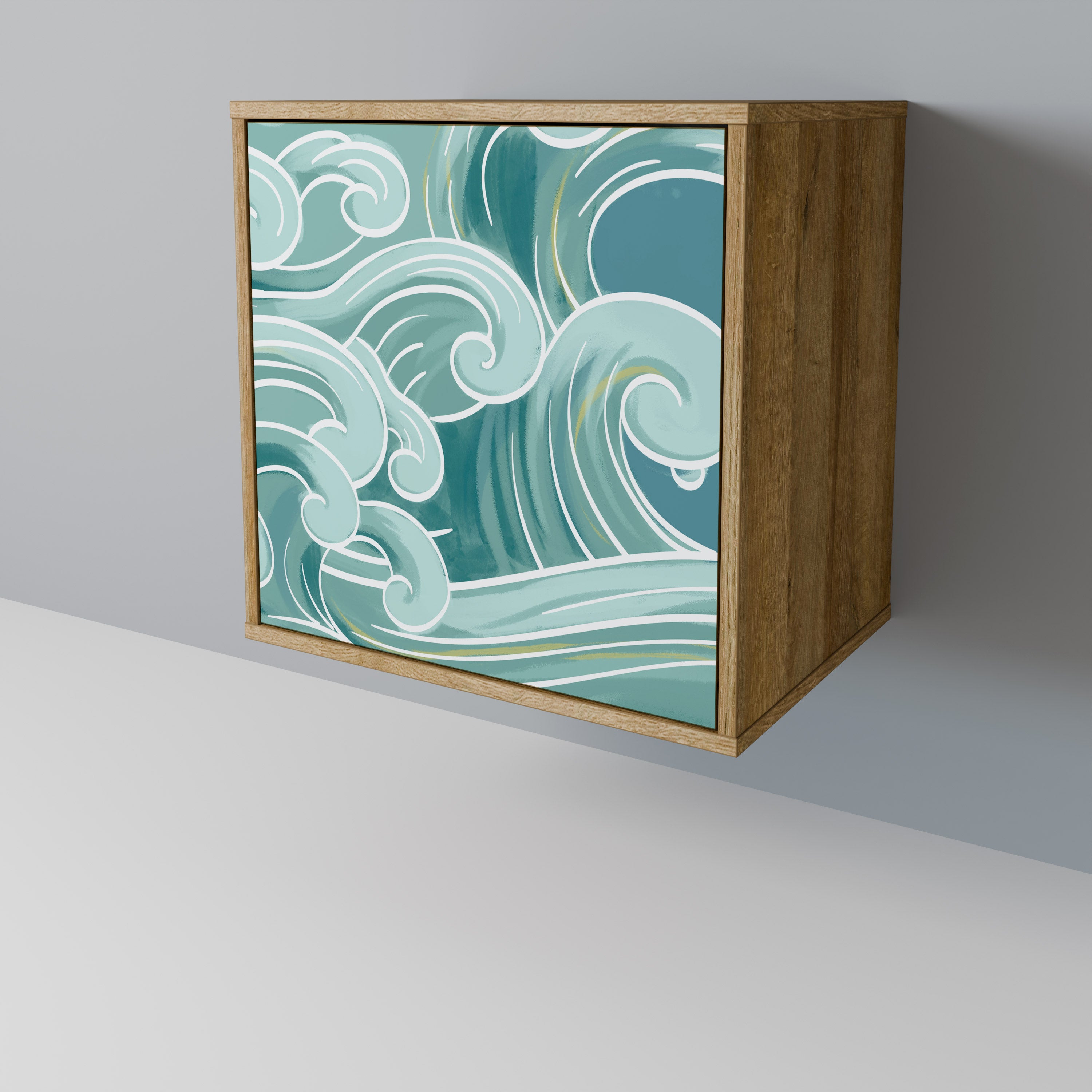 ASIAN SWAY Komoda 1-drzwiowa korpus Dąb Riva