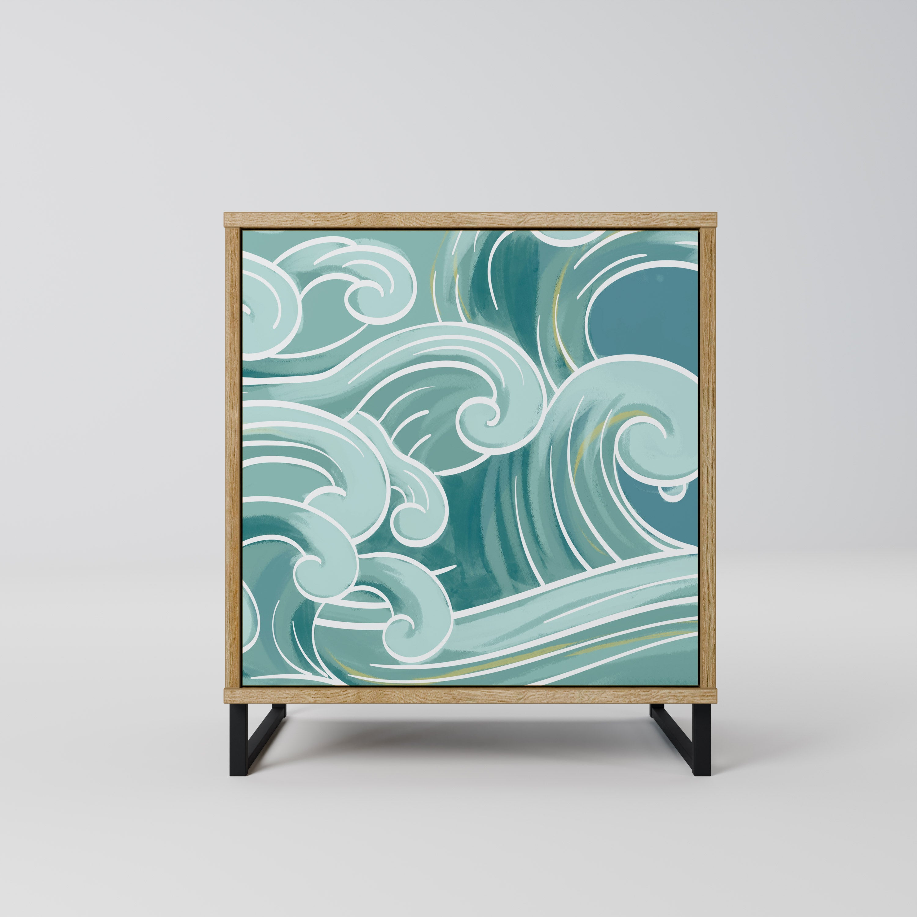 ASIAN SWAY Komoda 1-drzwiowa korpus Dąb Riva