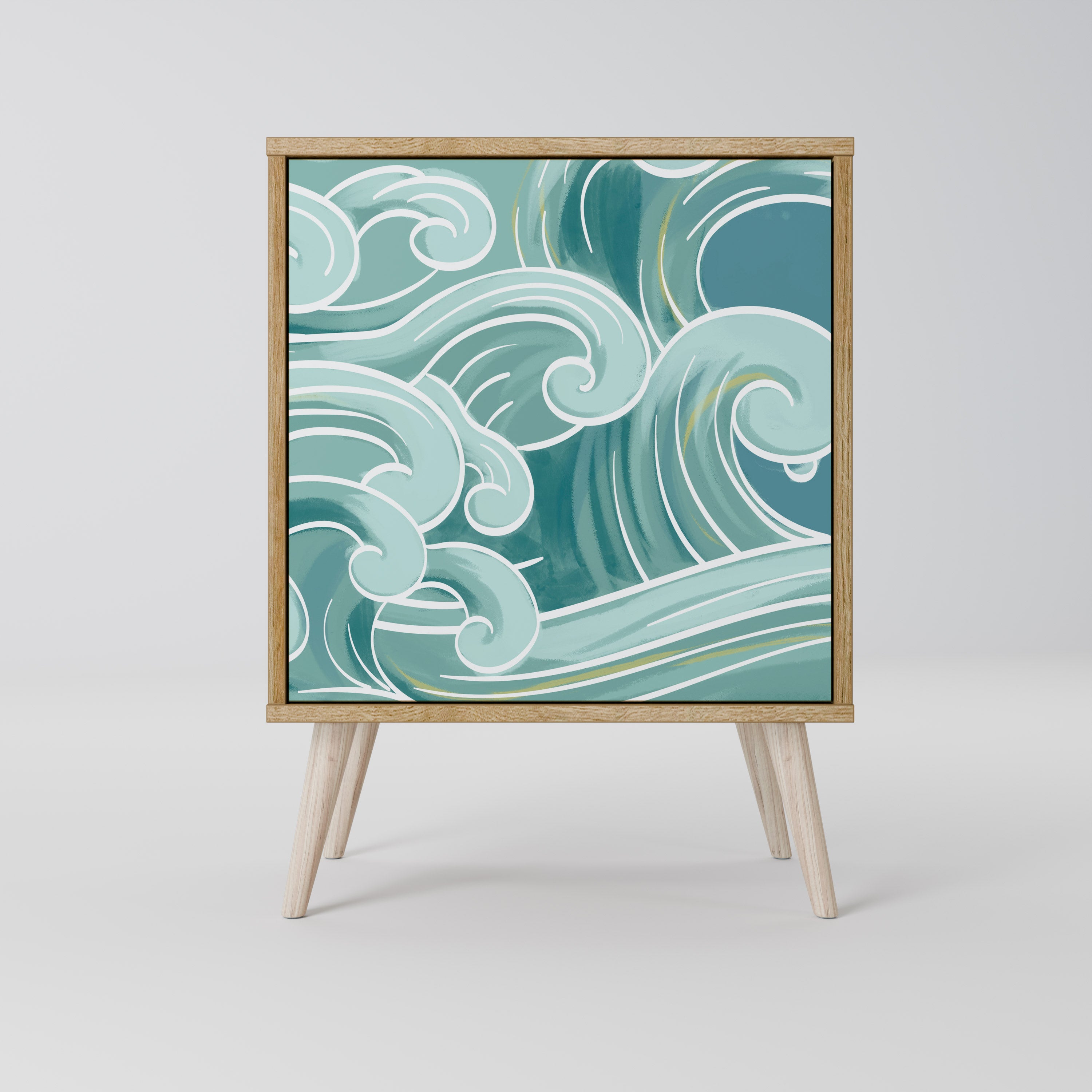 ASIAN SWAY Komoda 1-drzwiowa korpus Dąb Riva