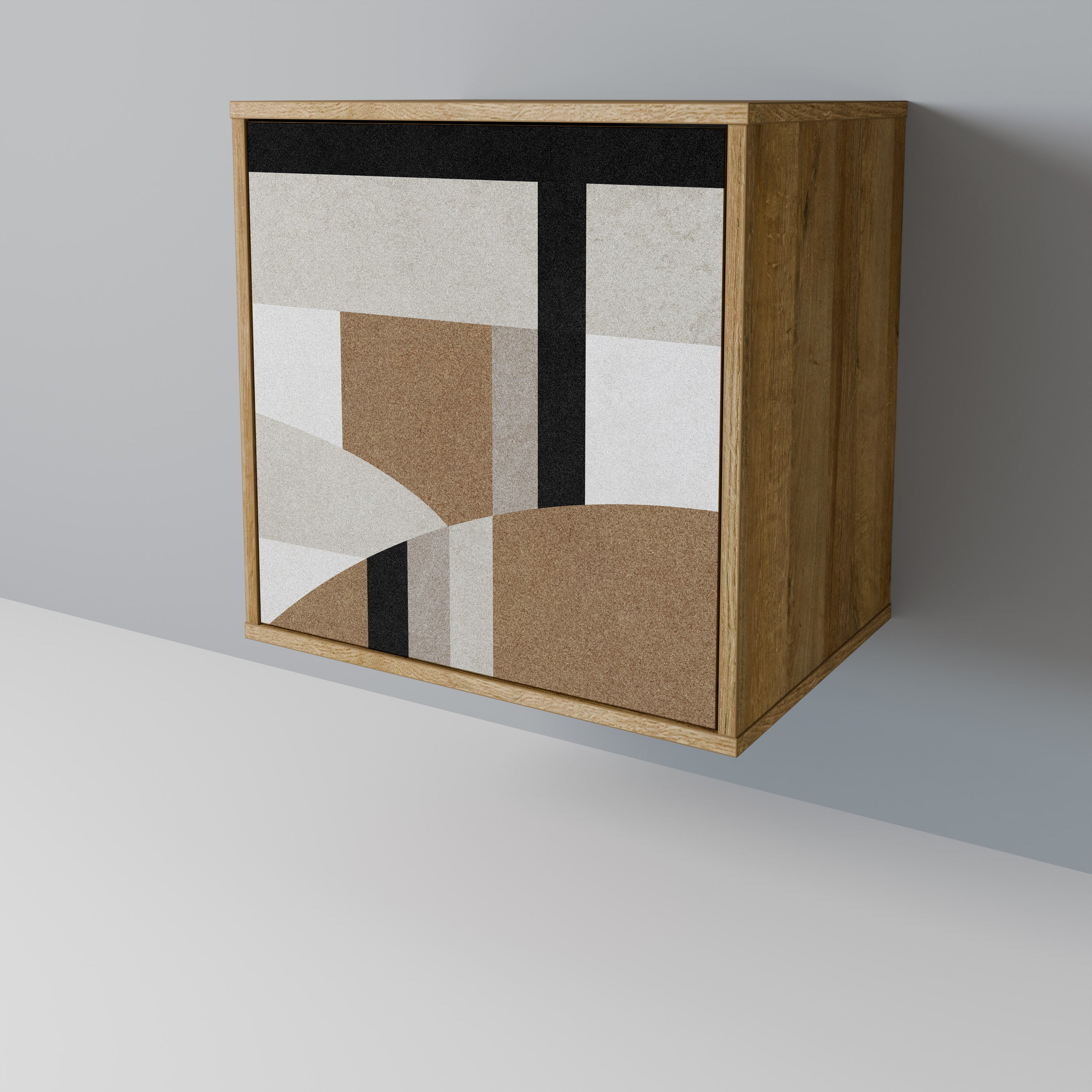 DELICATE MEMENTO Komoda 1-drzwiowa korpus Dąb Riva