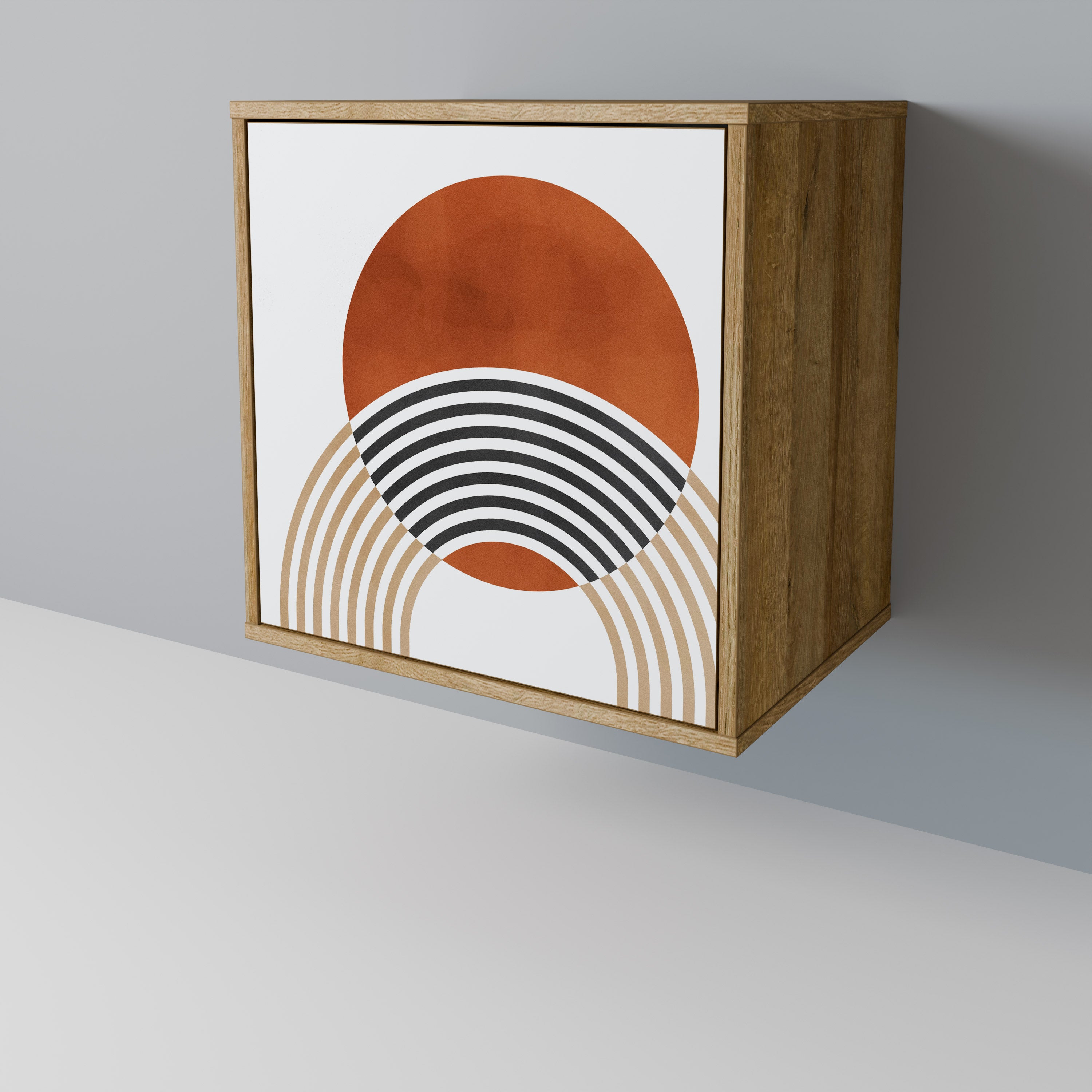 CIRCLE RHYTM Komoda 1-drzwiowa korpus Dąb Riva