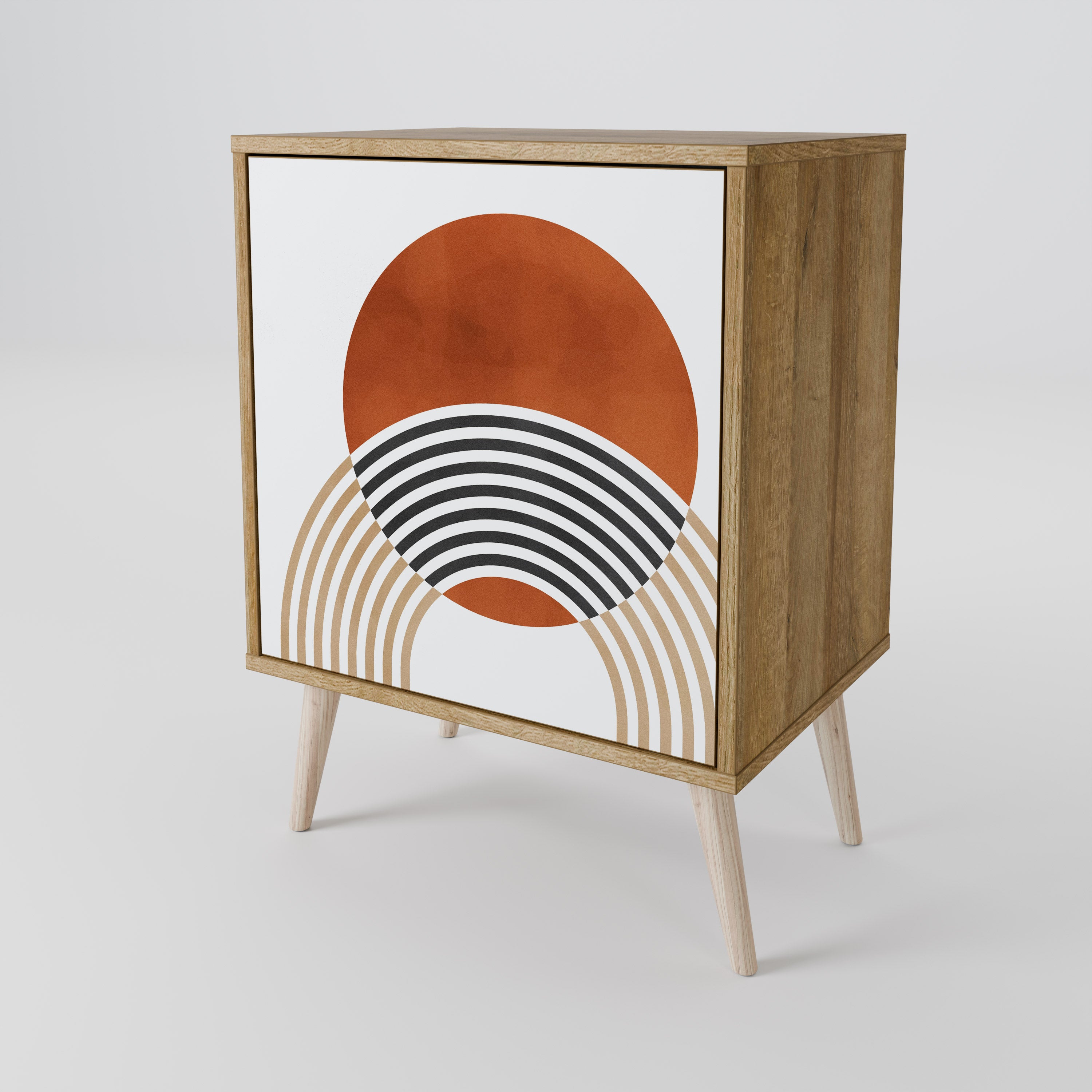 CIRCLE RHYTM Komoda 1-drzwiowa korpus Dąb Riva