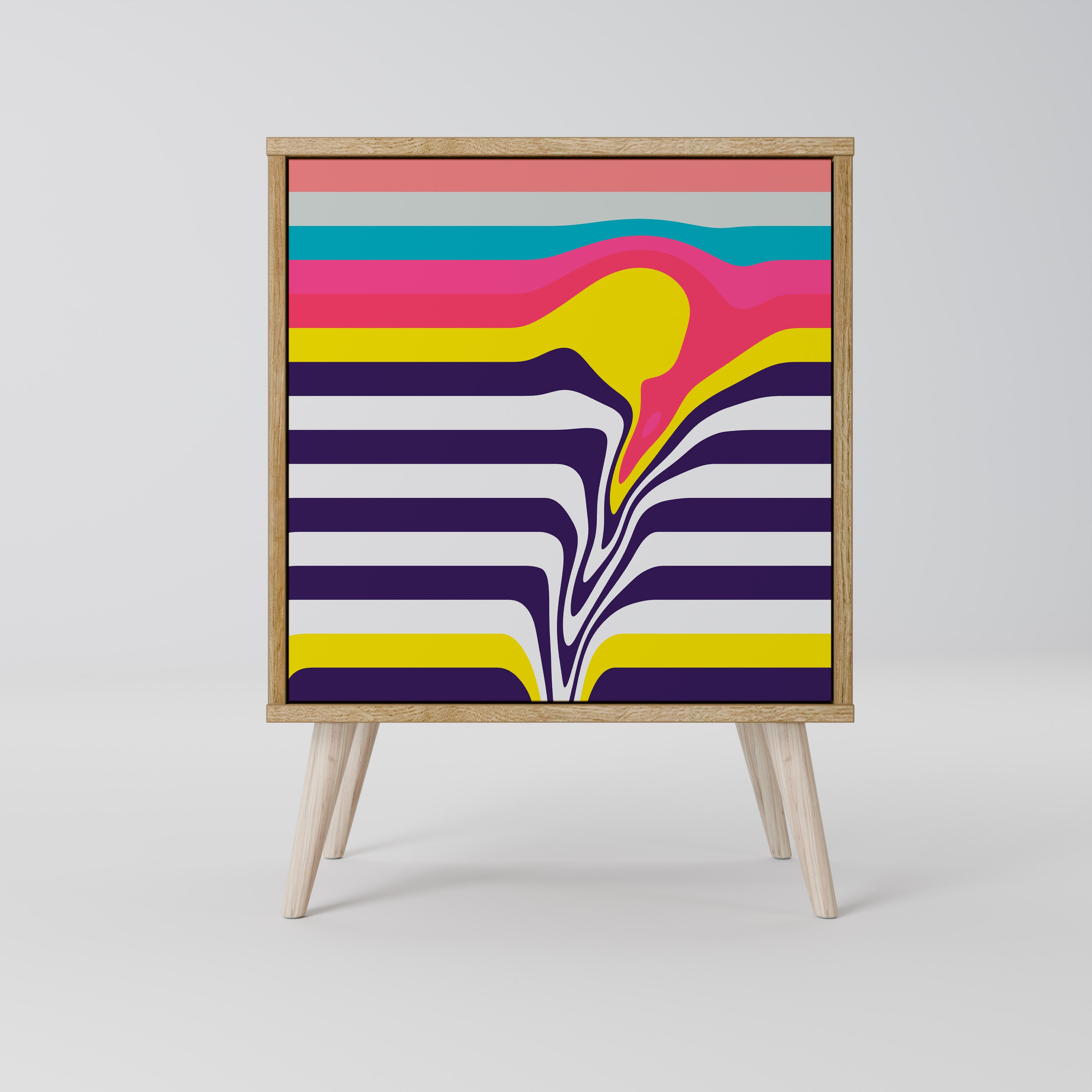 TONE COLLAPSE Komoda 1-drzwiowa korpus Dąb Riva