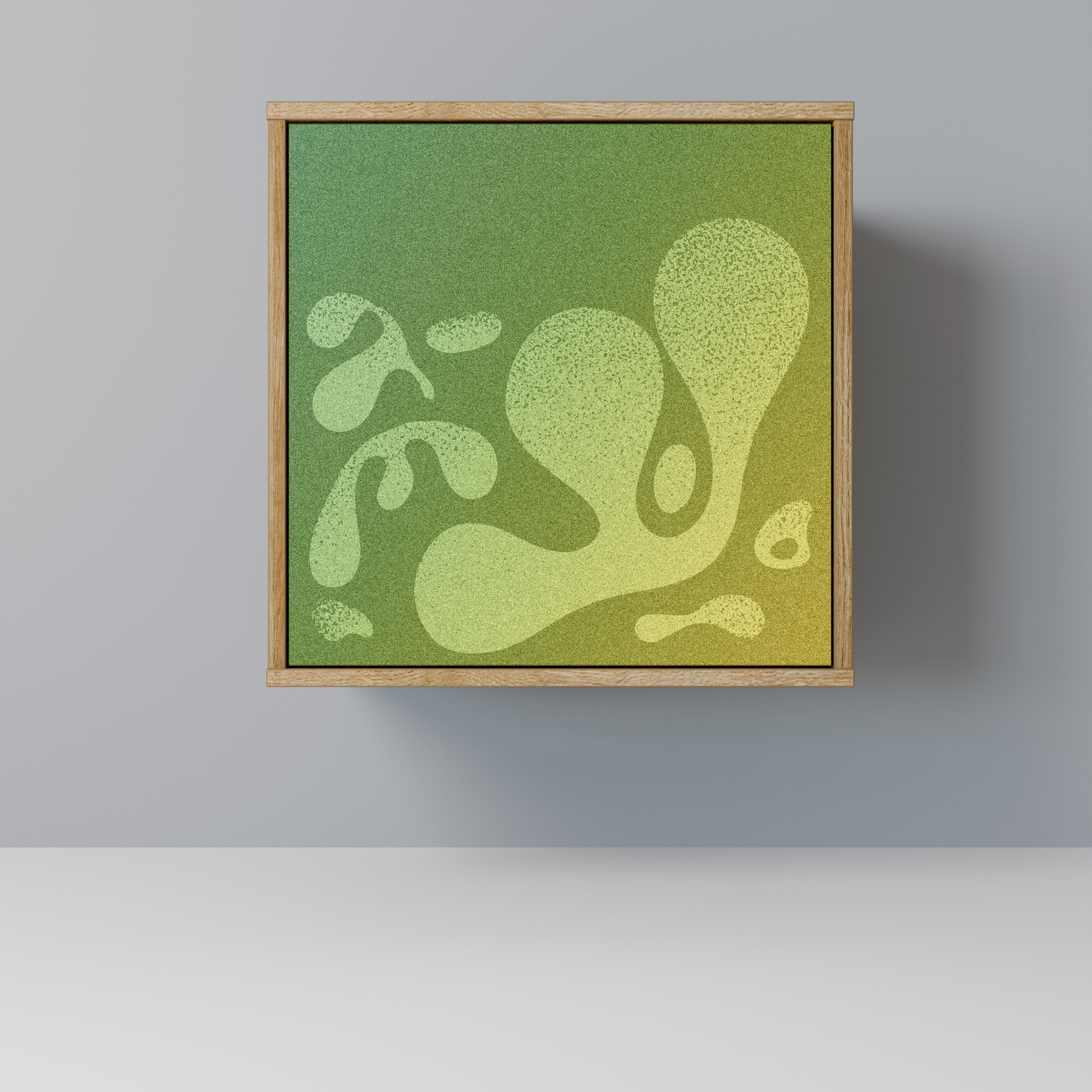 IRREGULAR BLUE Komoda 1-drzwiowa korpus Dąb Riva