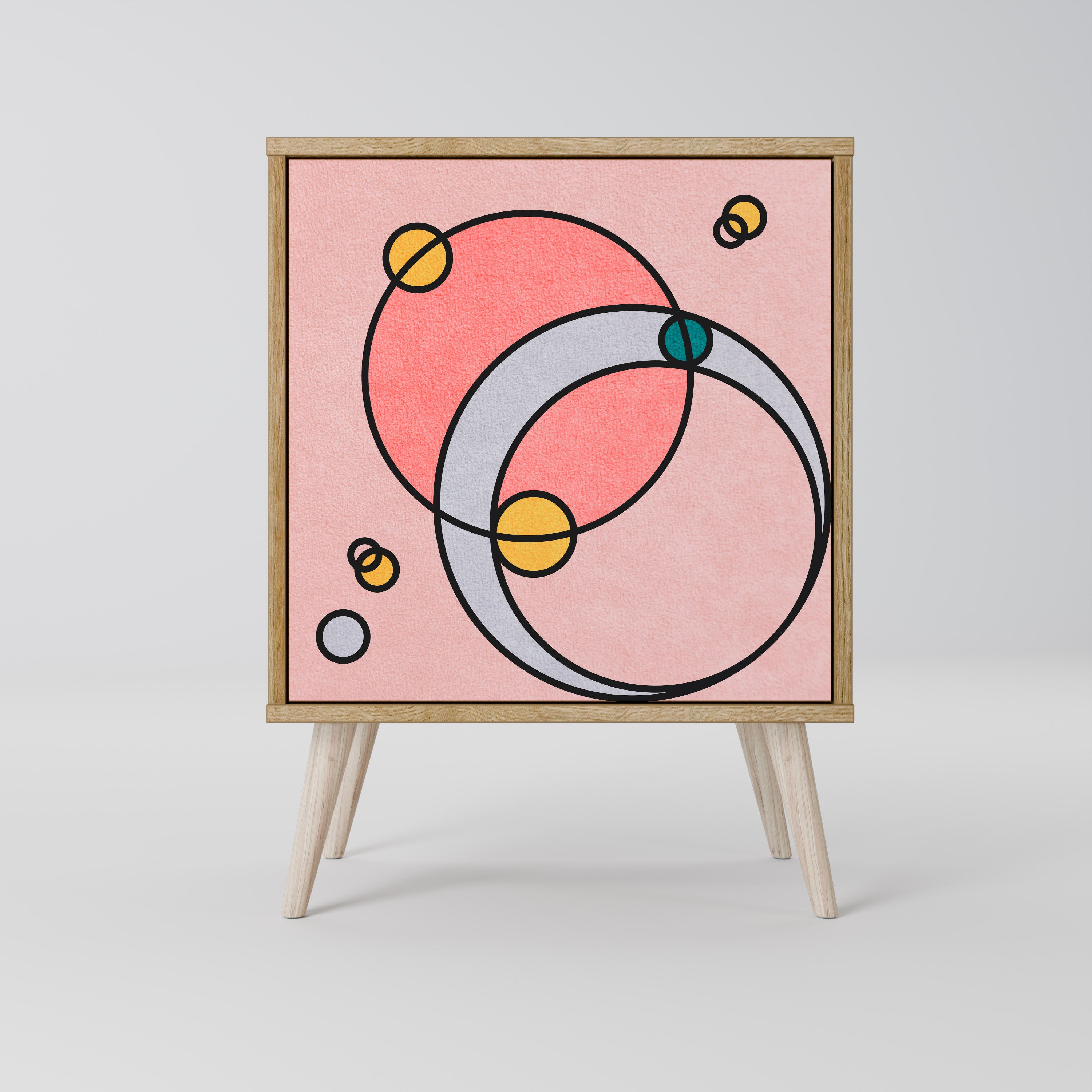 GOSSAMER ECHOES Komoda 1-drzwiowa korpus Dąb Riva