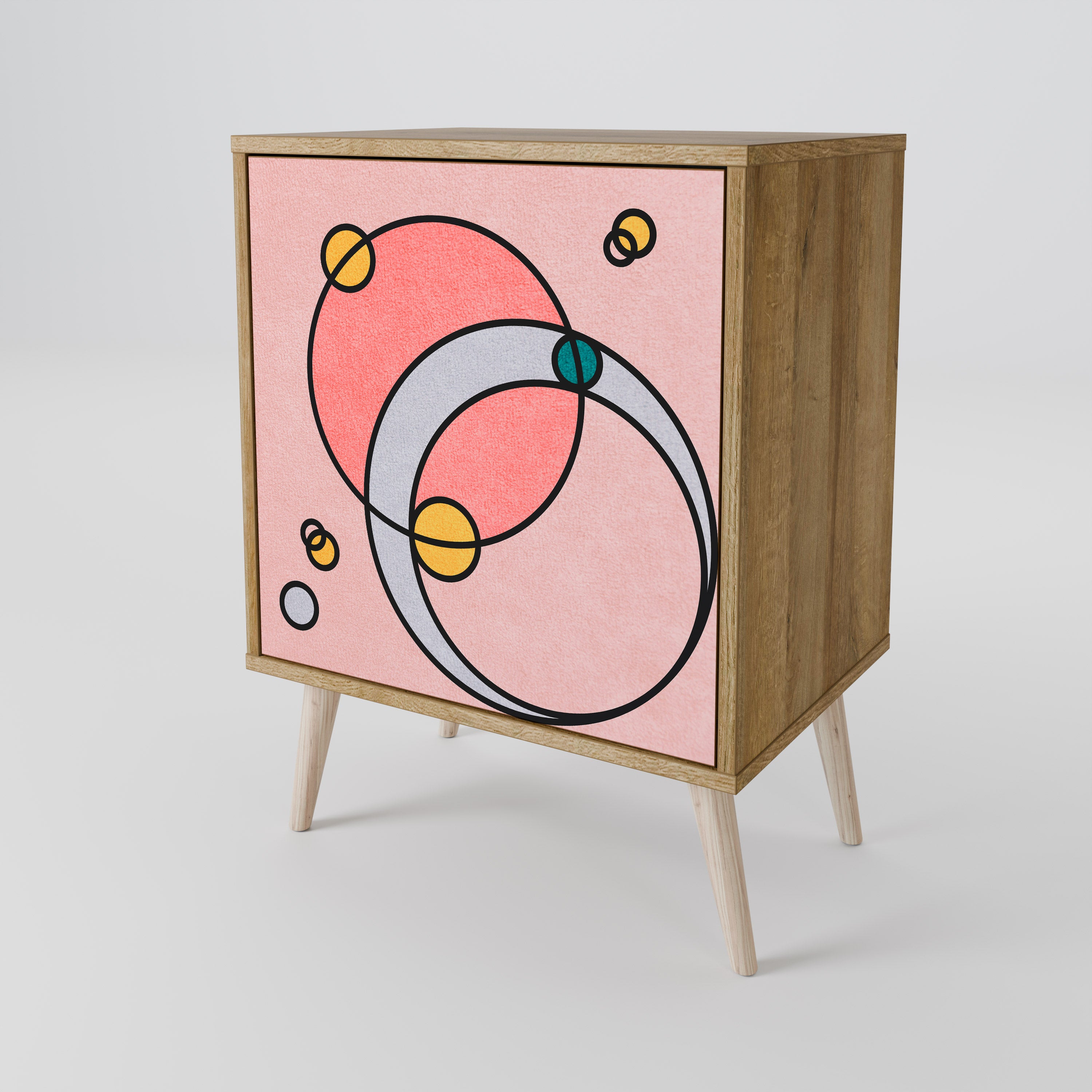 GOSSAMER ECHOES Komoda 1-drzwiowa korpus Dąb Riva